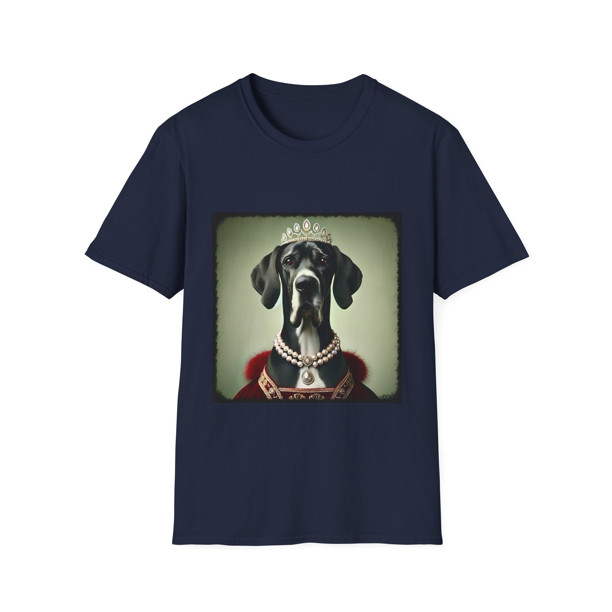 Great Dane Pearl Princess | Unisex Dog T-Shirt