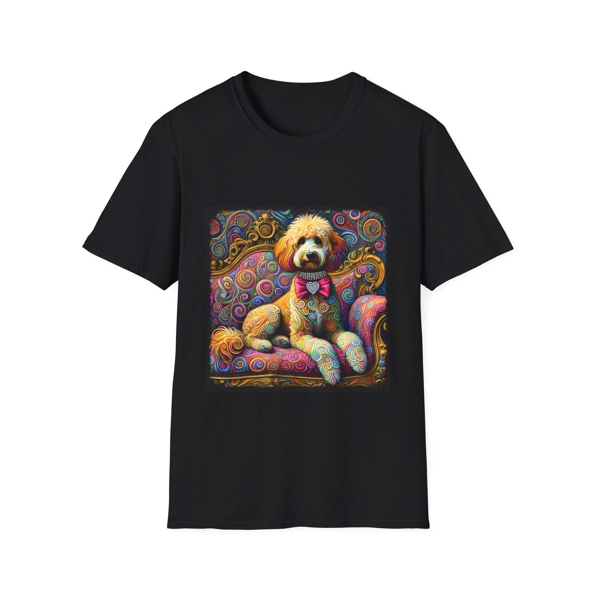 Goldendoodle Love Swirl | Unisex Dog T-Shirt