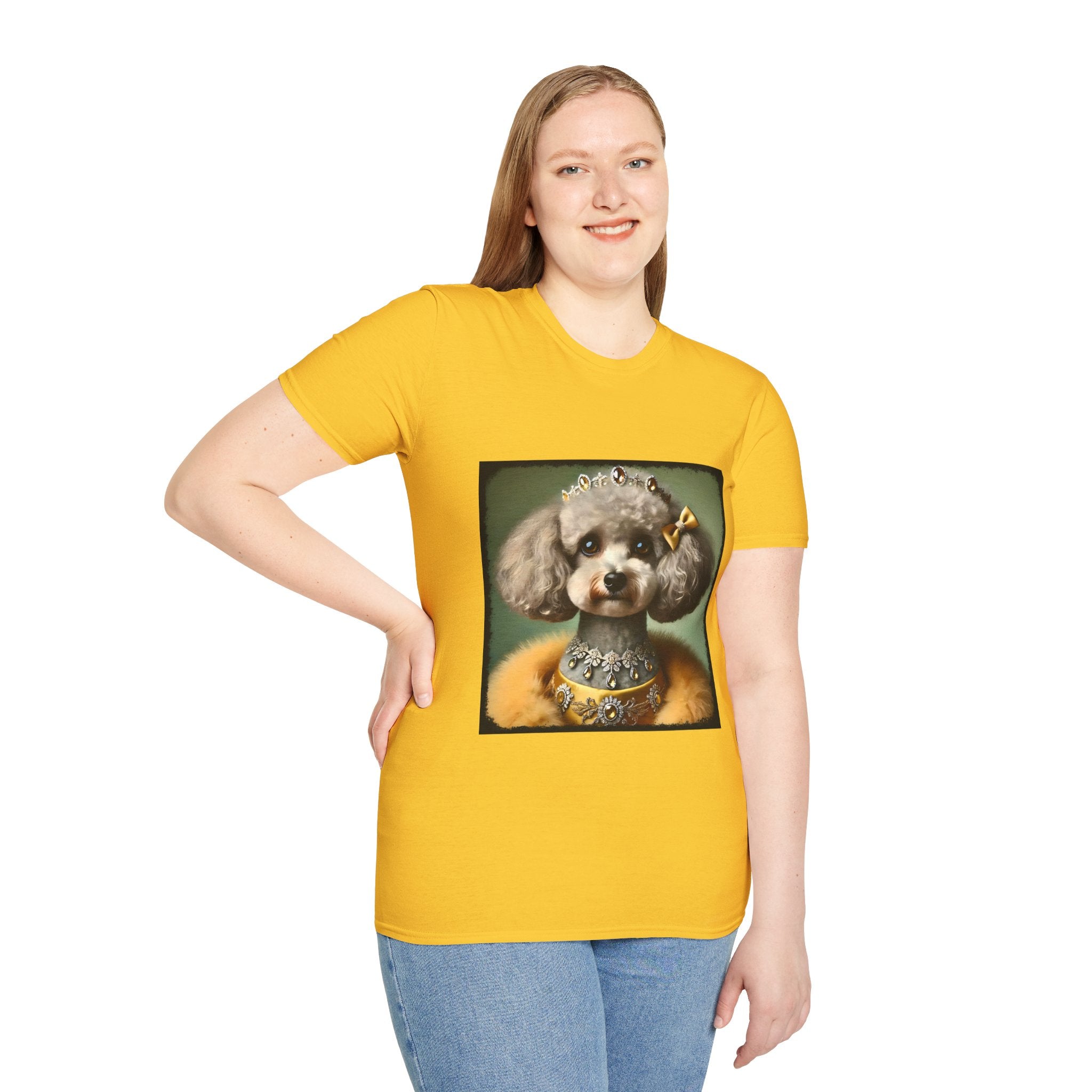 Poodle Citrine Queen | Unisex Dog T-Shirt