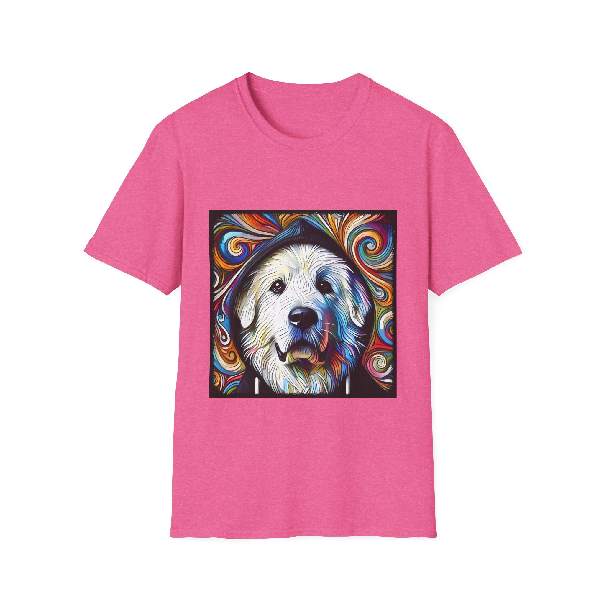 Great Pyrenees Relaxed Swirl | Unisex Dog T-Shirt