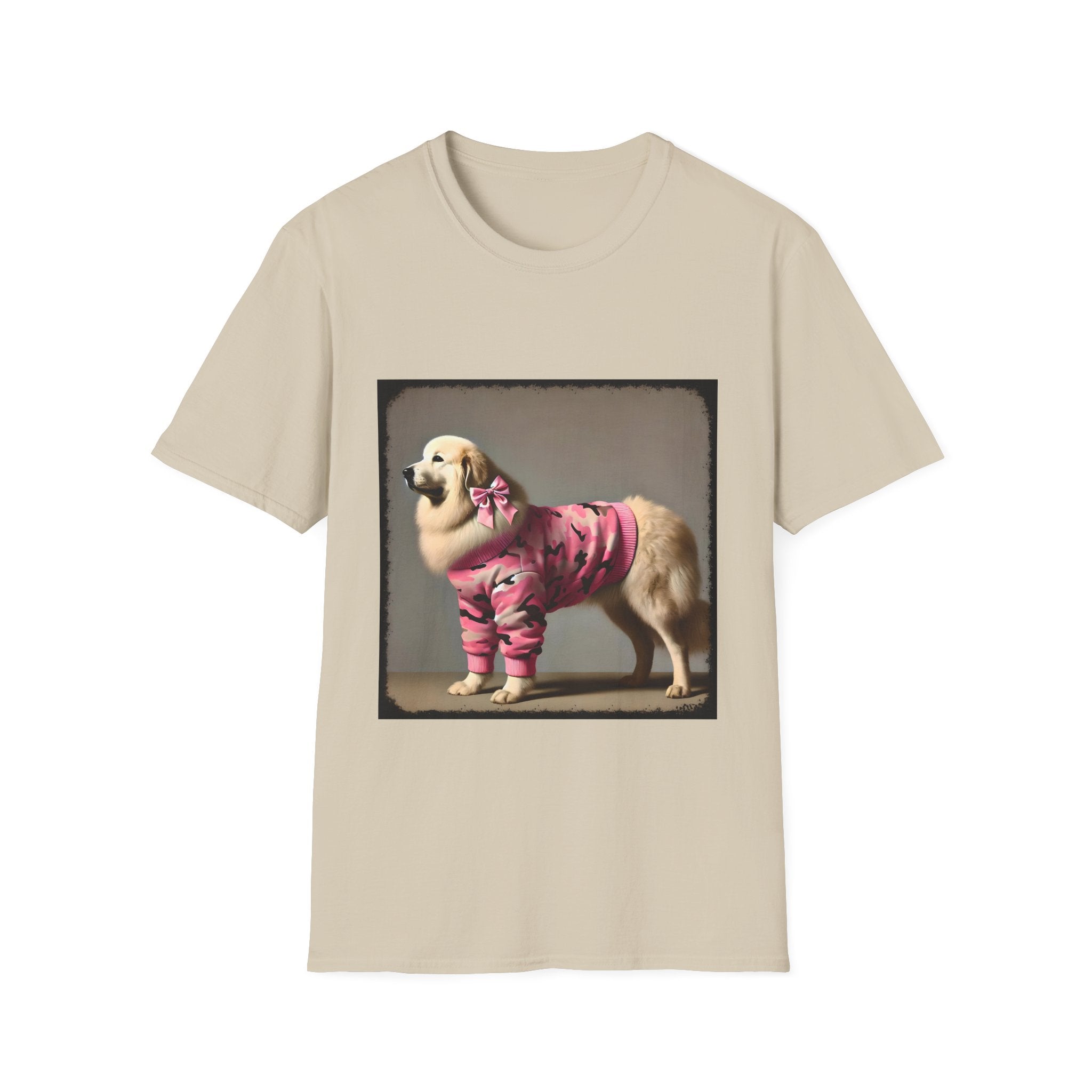 Great Pyrenees Pink Camo Cutie | Unisex Dog T-Shirt