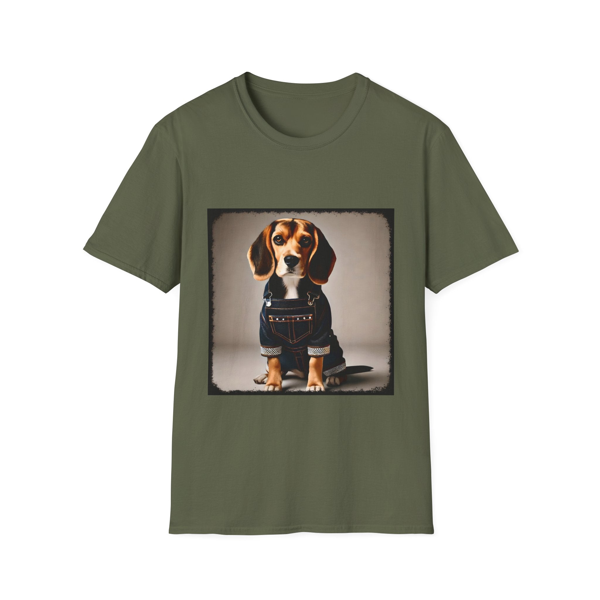 Beagle Denim Dream | Unisex Dog T-Shirt