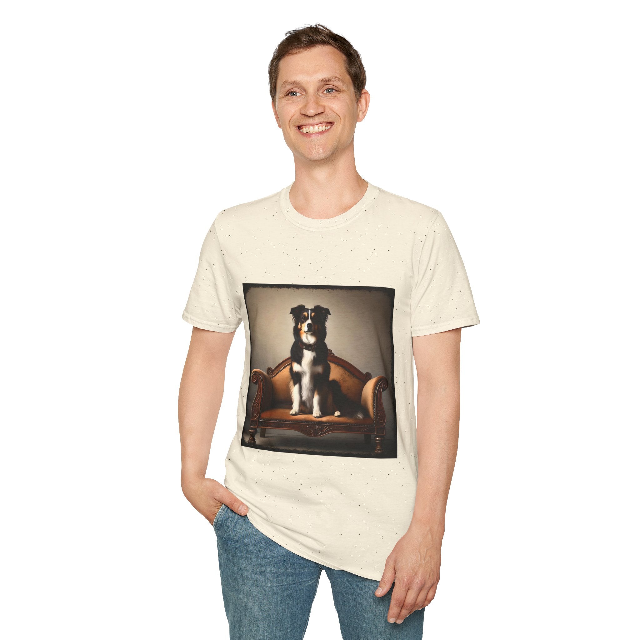 Border Collie Dapper Duke | Unisex Dog T-Shirt
