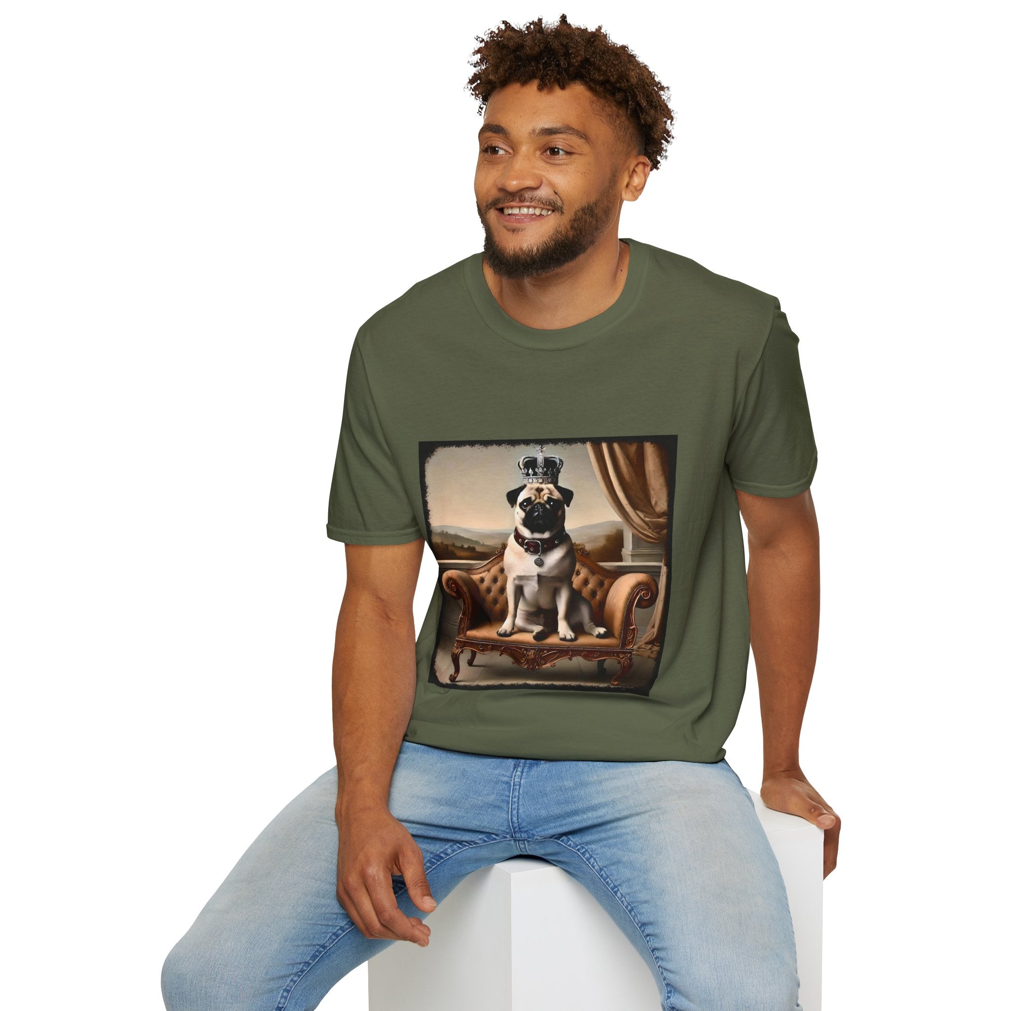 Pug Royal Prince | Unisex Dog T-Shirt