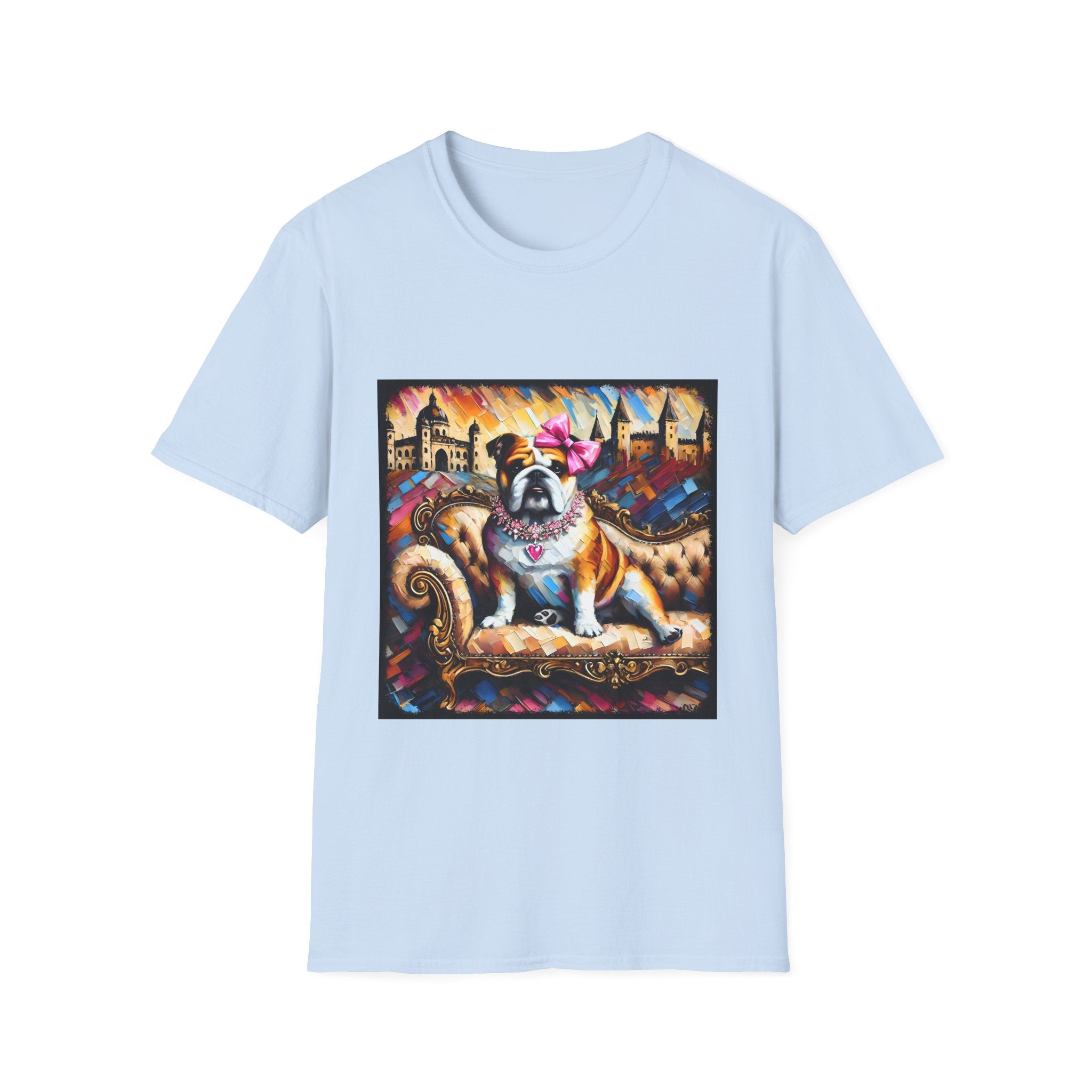 Bulldog Diamond Princess Classic | Unisex Dog T-Shirt