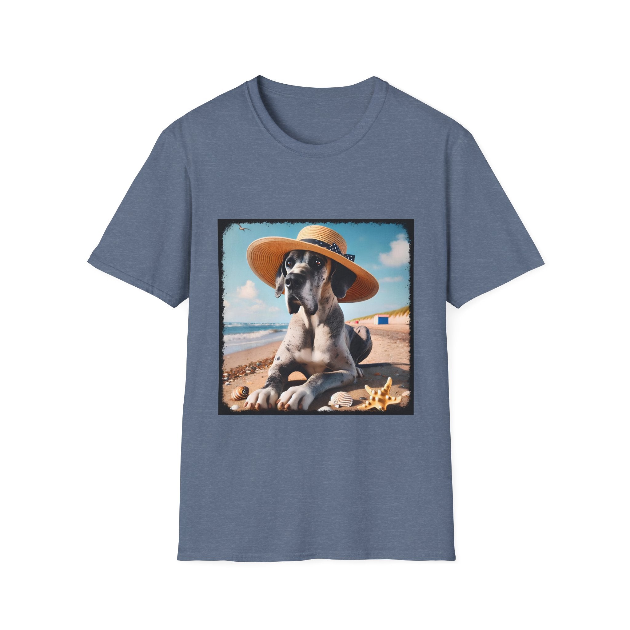 Great Dane Seaside Sass | Unisex Dog T-Shirt