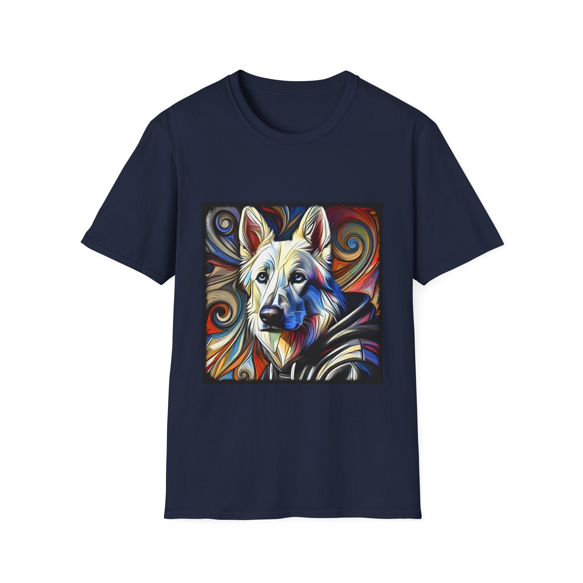 German Shepherd Hoodie Swirl | Unisex Dog T-Shirt