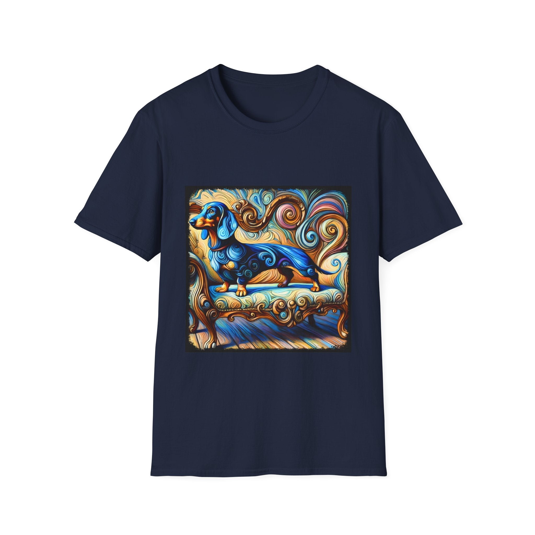 Dachshund Blue Dream Swirl | Unisex Dog T-Shirt