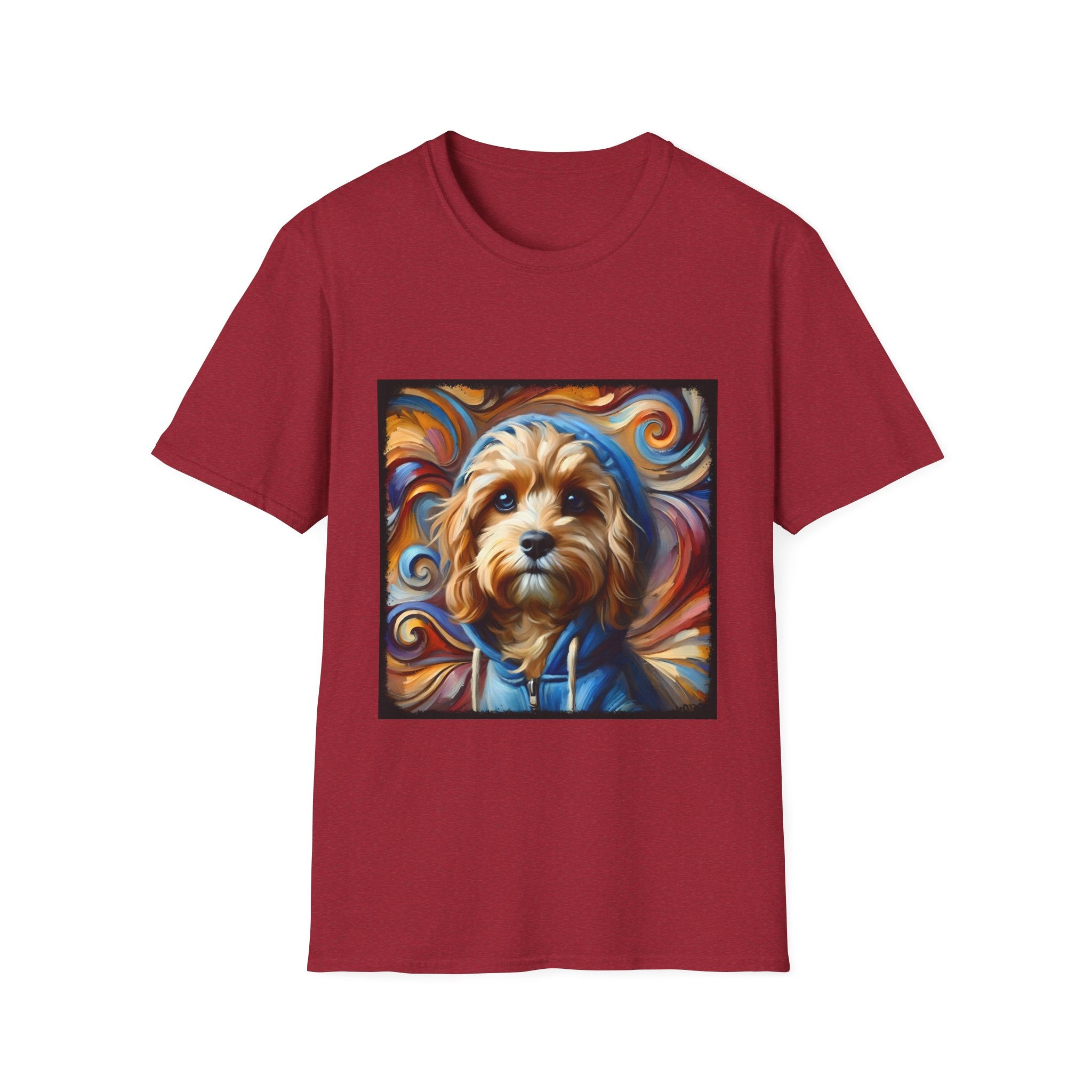 Cavapoo Blue Hoodie Swirl | Unisex Dog T-Shirt