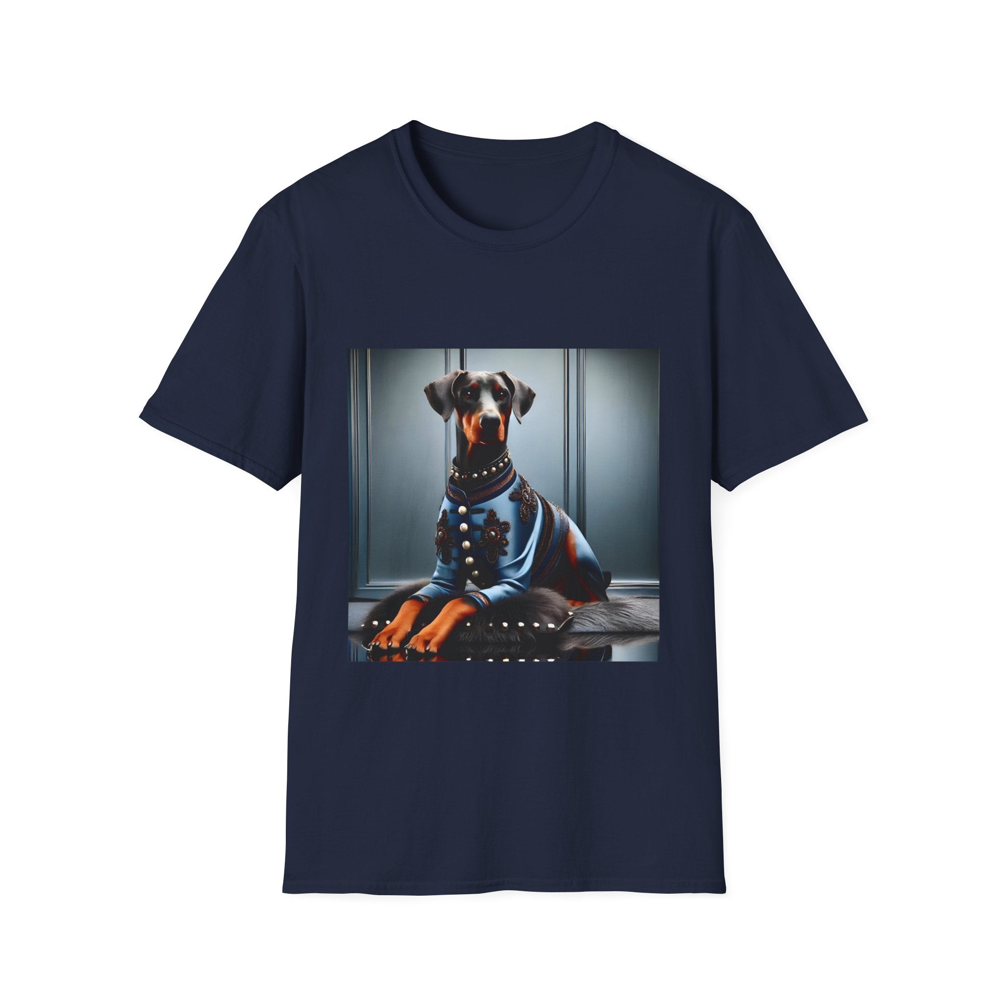 Doberman Pinscher Blue Belle | Unisex Dog T-Shirt