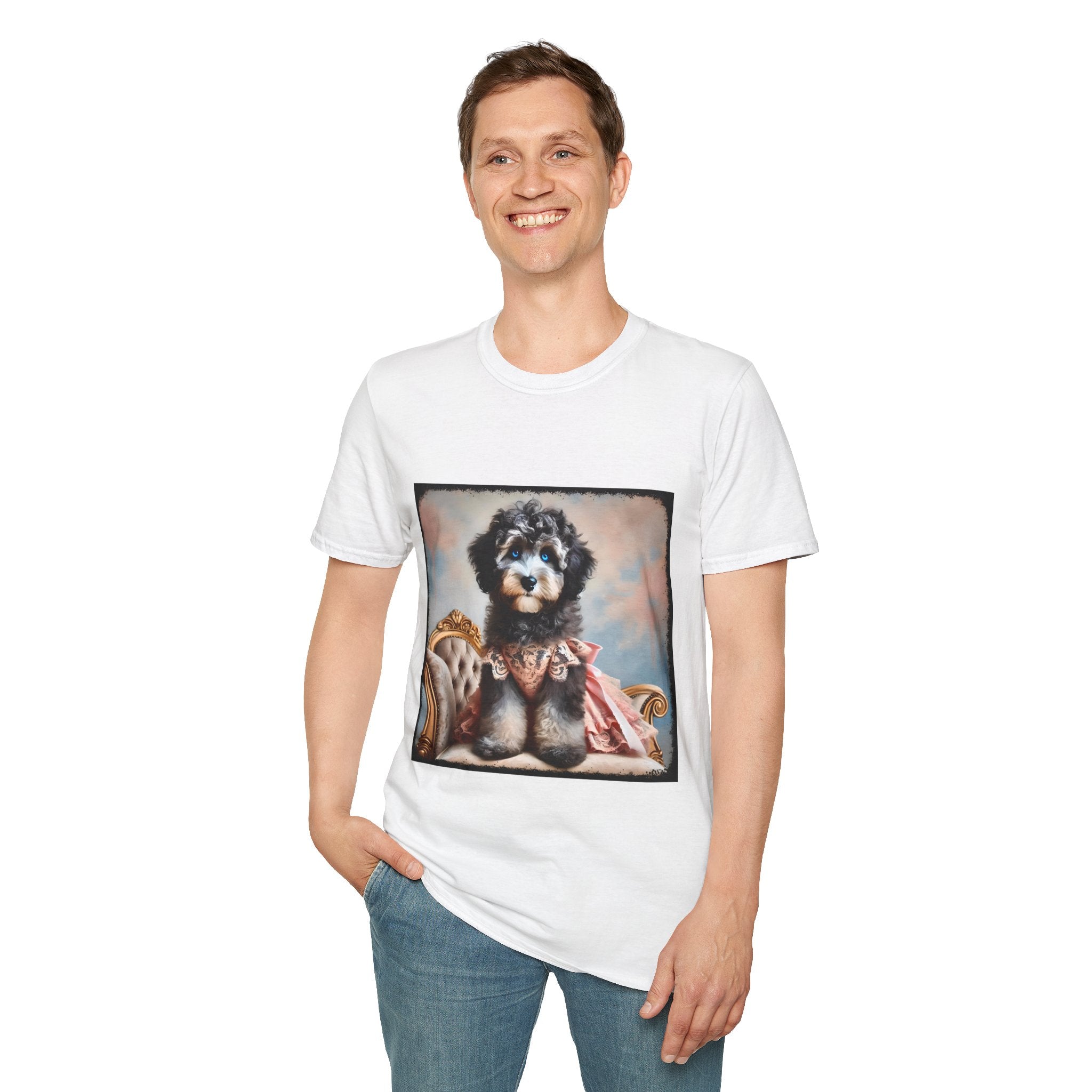 Aussiedoodle Pink Lace Princess | Unisex Dog T-Shirt