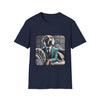 Weimaraner Teal Gent | Unisex Dog T-Shirt