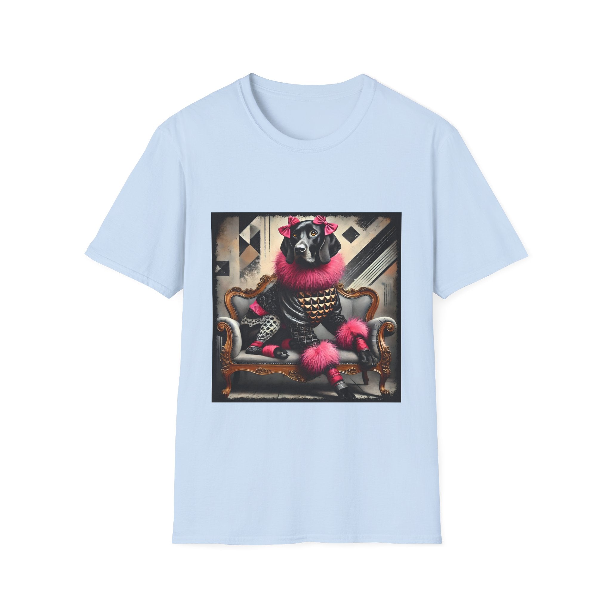 German Shorthaired Pointer Chic Rocker | Unisex Dog T-Shirt