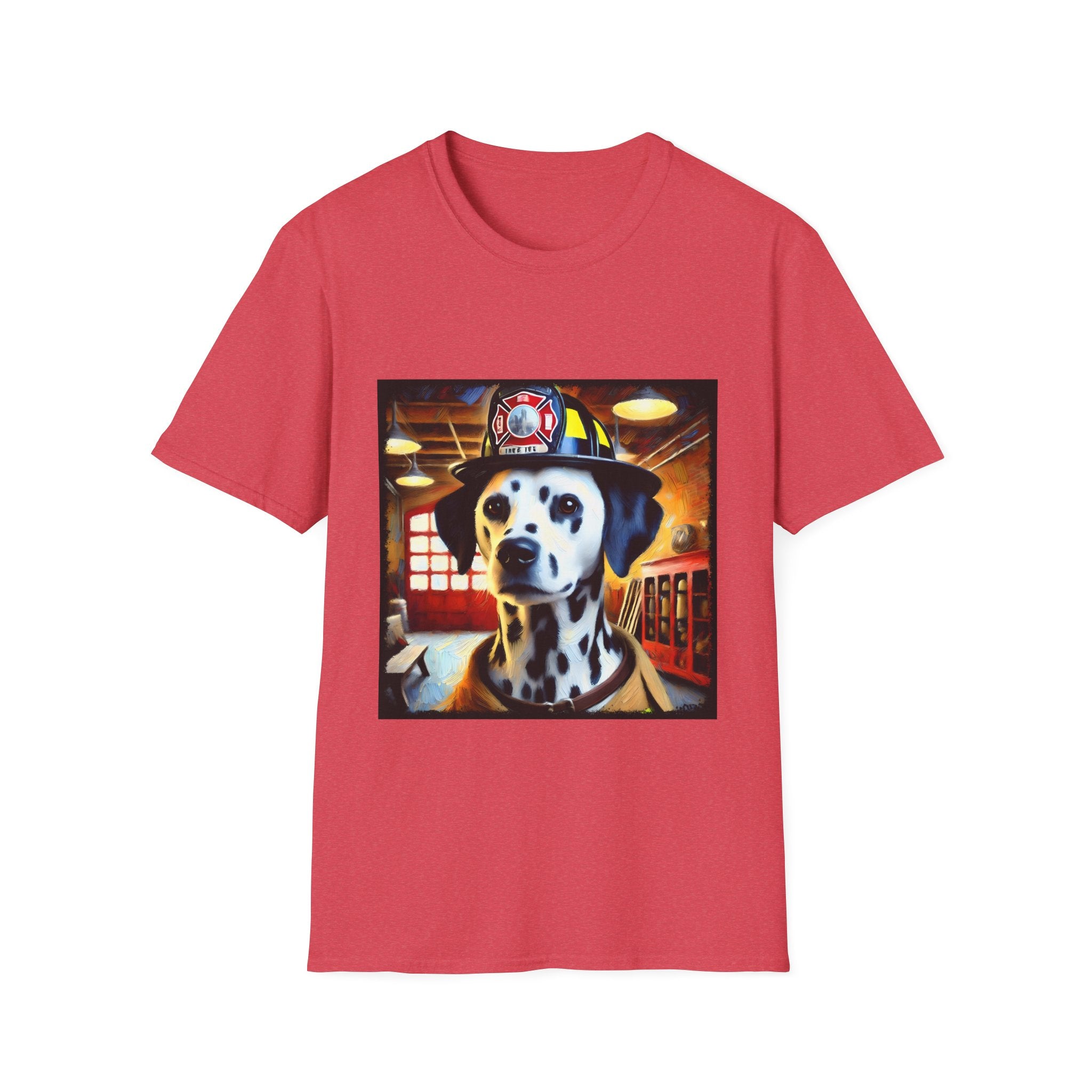 Dalmatian Fire Rescue Classic | Unisex Dog T-Shirt
