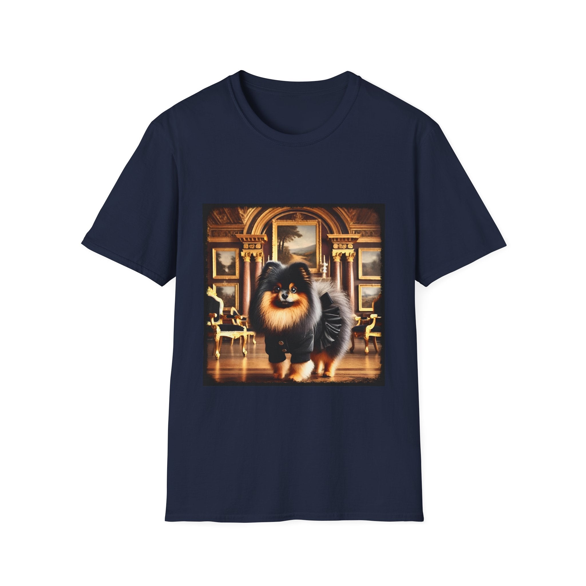 Pomeranian Billionaire Bark | Unisex Dog T-Shirt