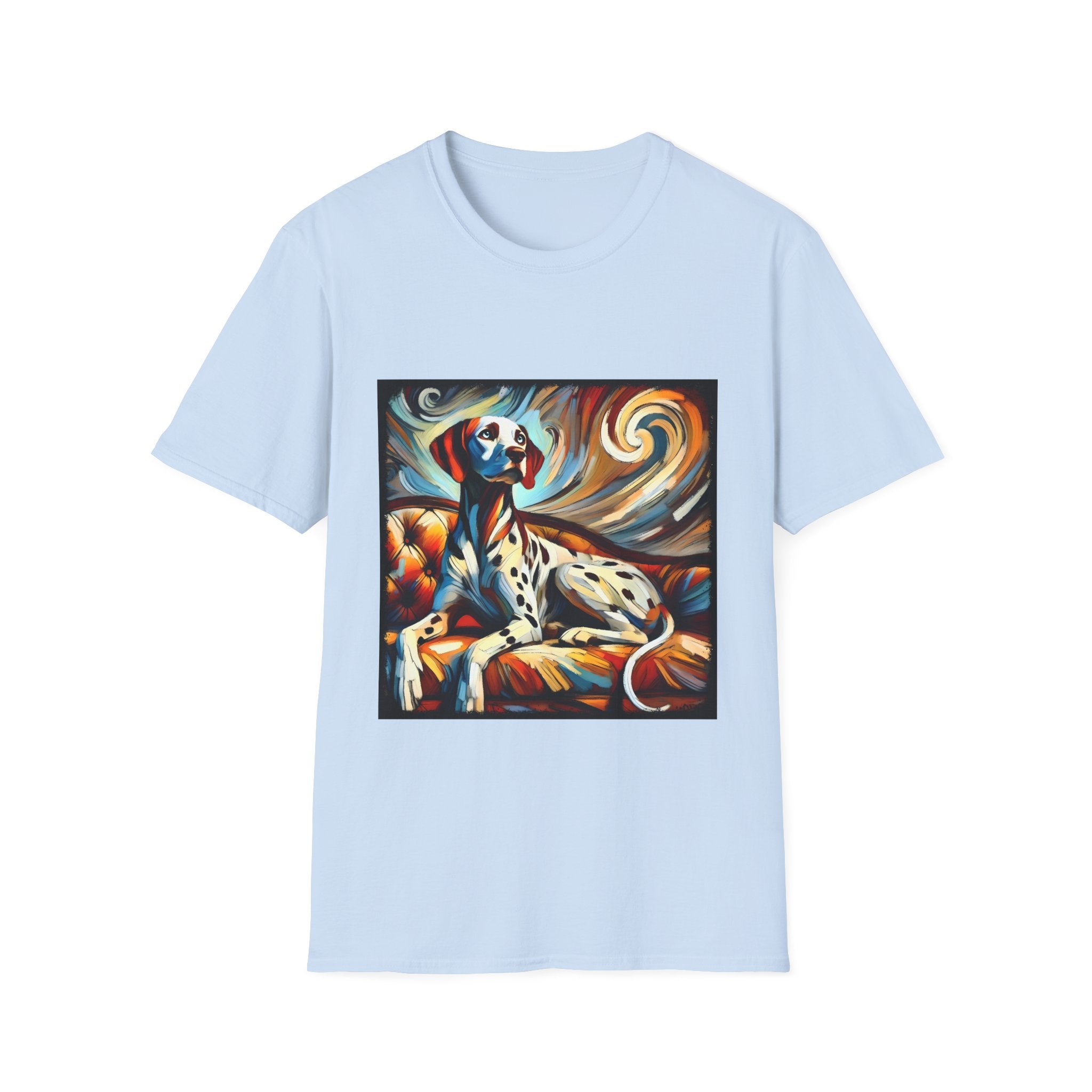 Dalmatian Warm Swirl | Unisex Dog T-Shirt