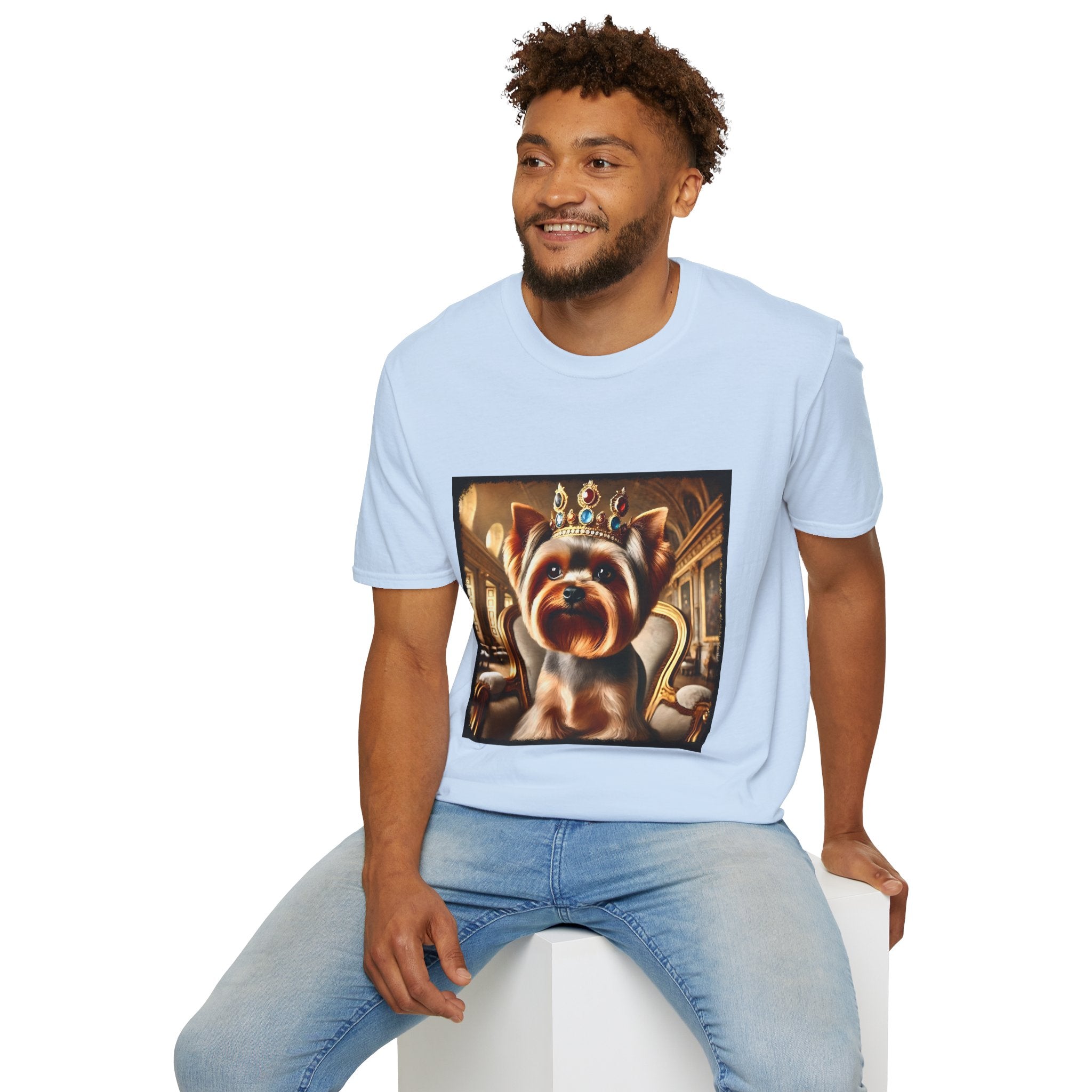 Yorkshire Terrier Mighty Monarch | Unisex Dog T-Shirt