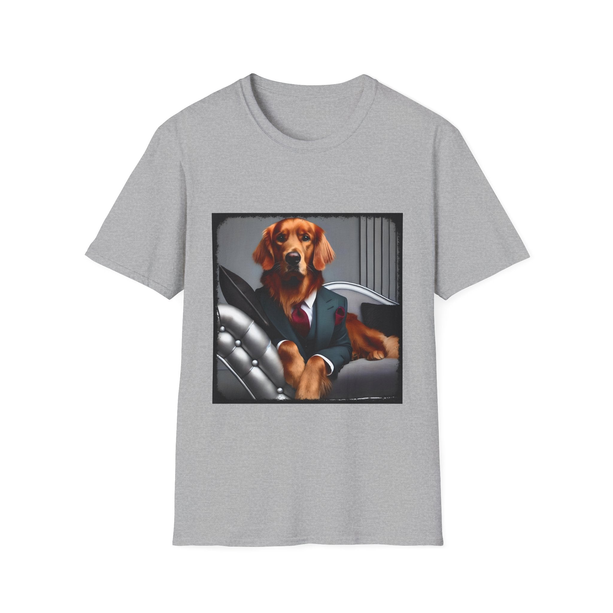 Golden Retriever Plush Gent | Unisex Dog T-Shirt