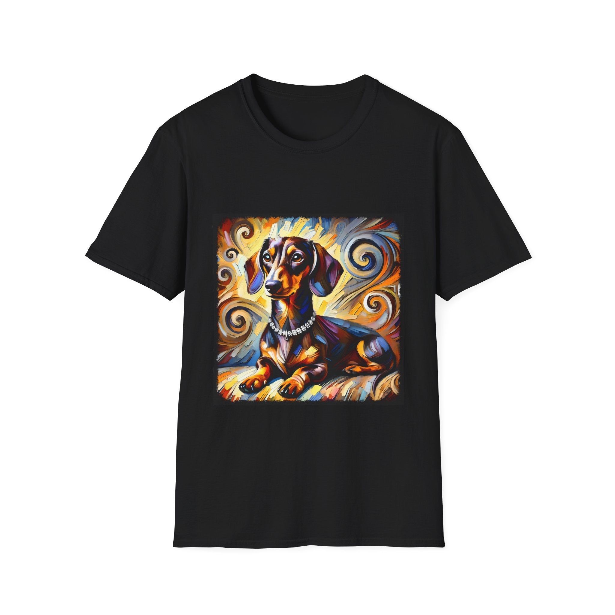 Dachshund Sun Swirl | Unisex Dog T-Shirt