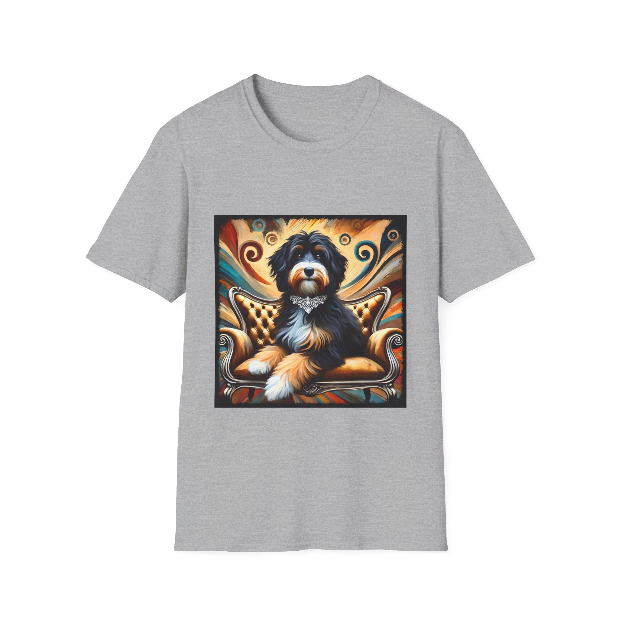 Bernedoodle Diamond Swirl | Unisex Dog T-Shirt
