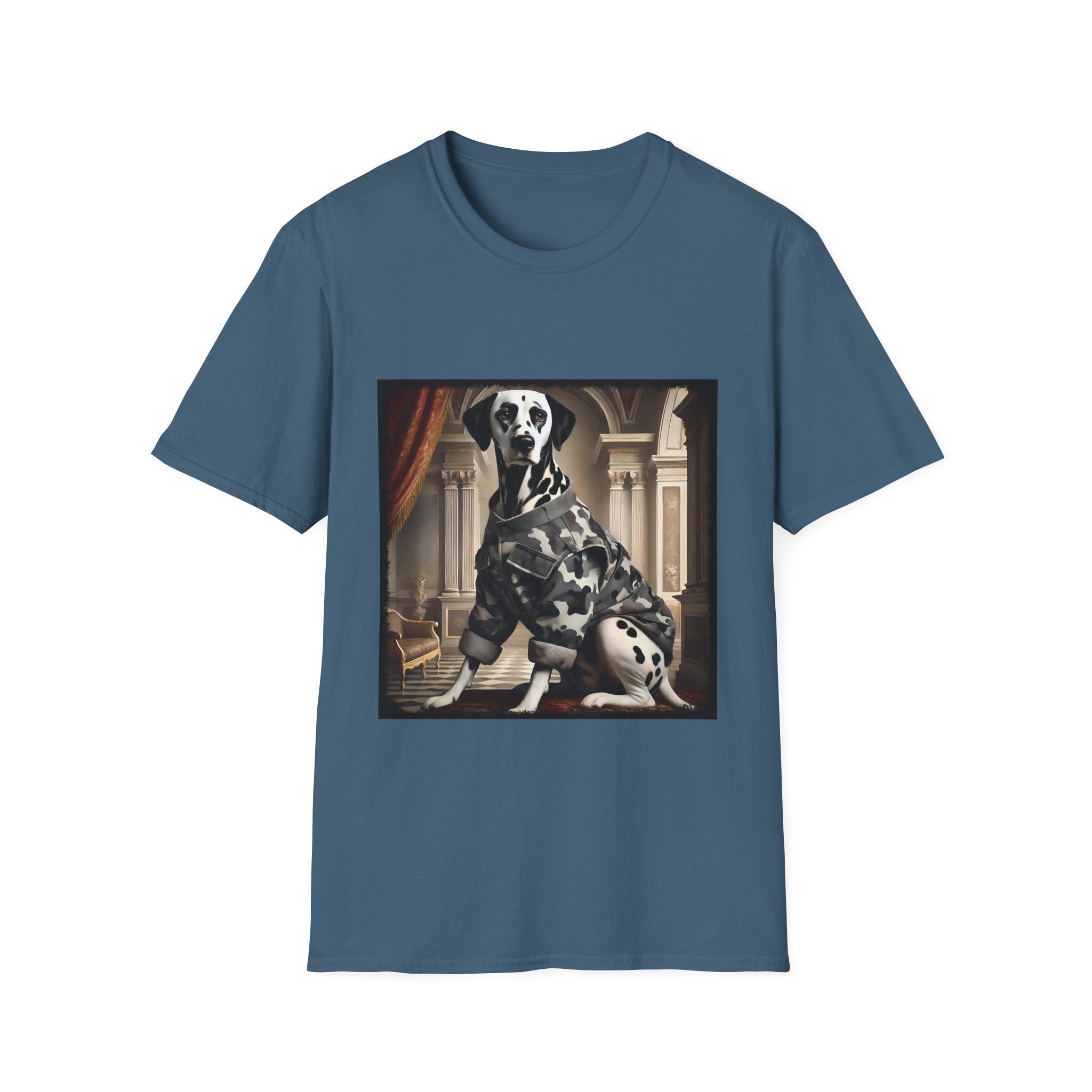 Dalmatian Camo Cutie | Unisex Dog T-Shirt