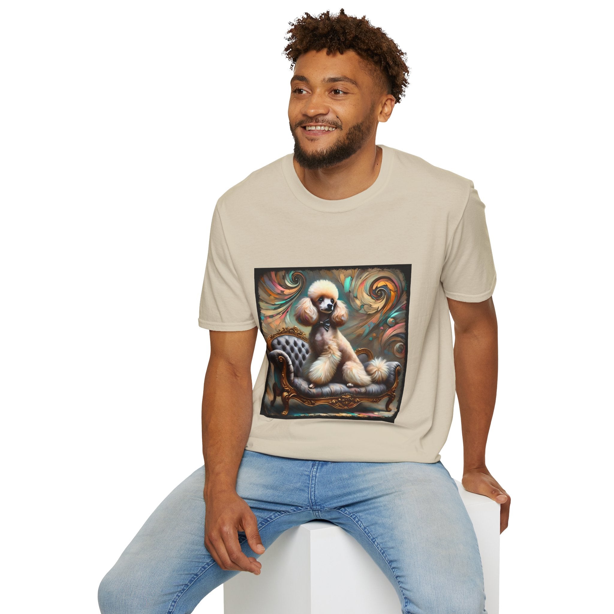 Poodle Ethereal Swirl| Unisex Dog T-Shirt