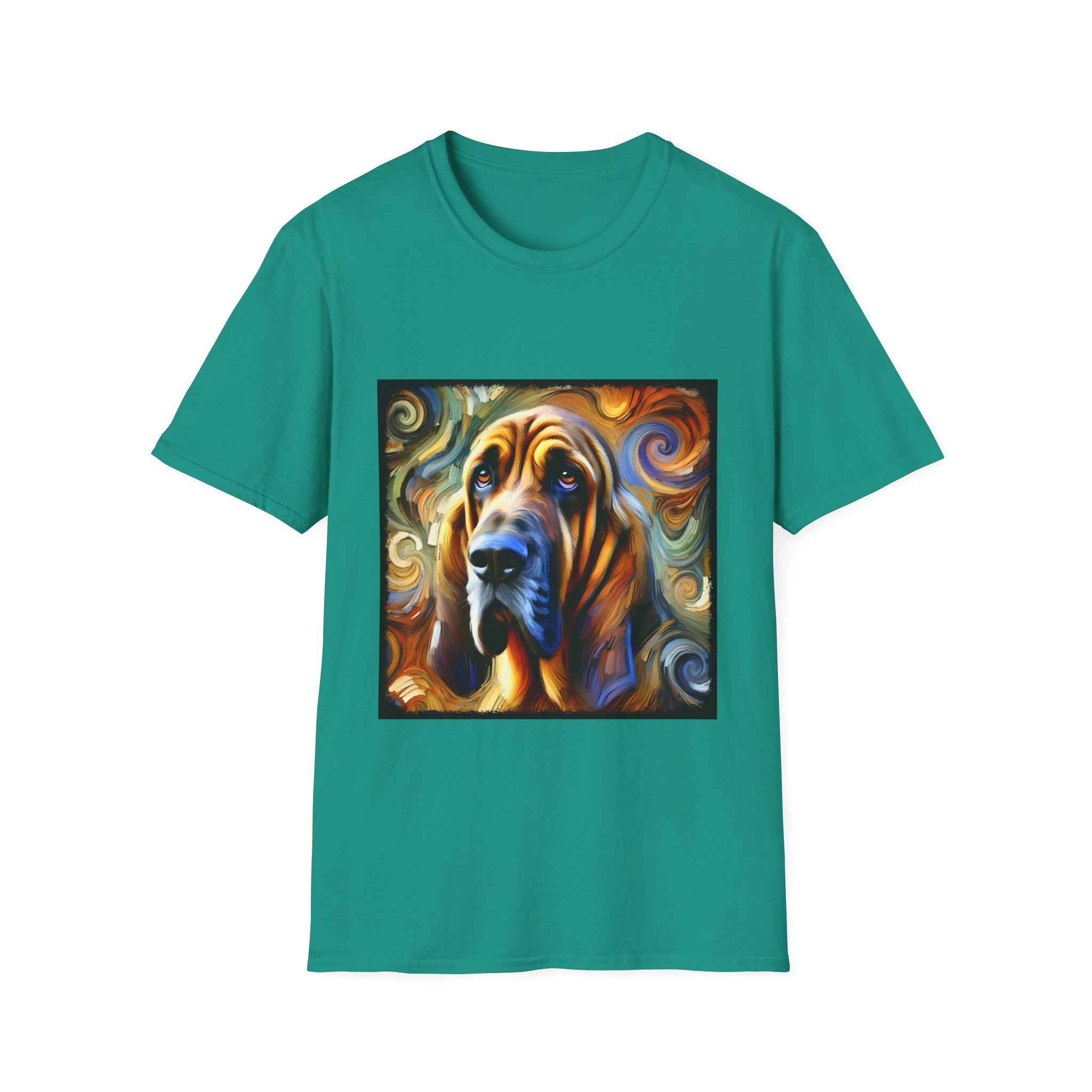 Bloodhound Warm Swirl | Unisex Dog T-Shirt