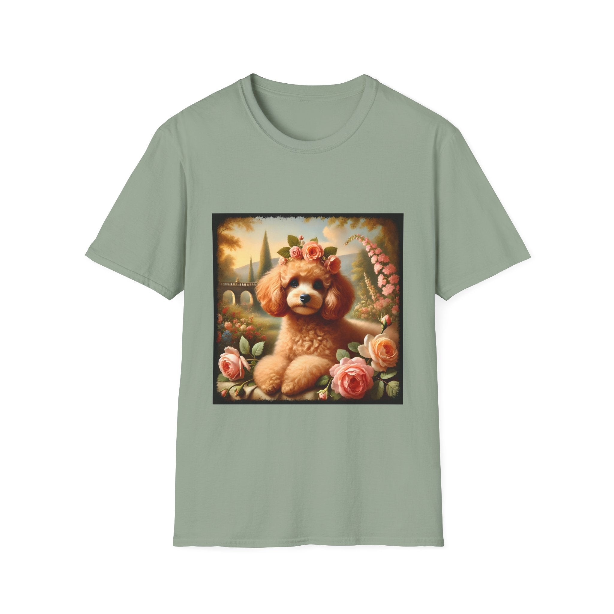 Poodle Pink Blossom | Unisex Dog T-Shirt