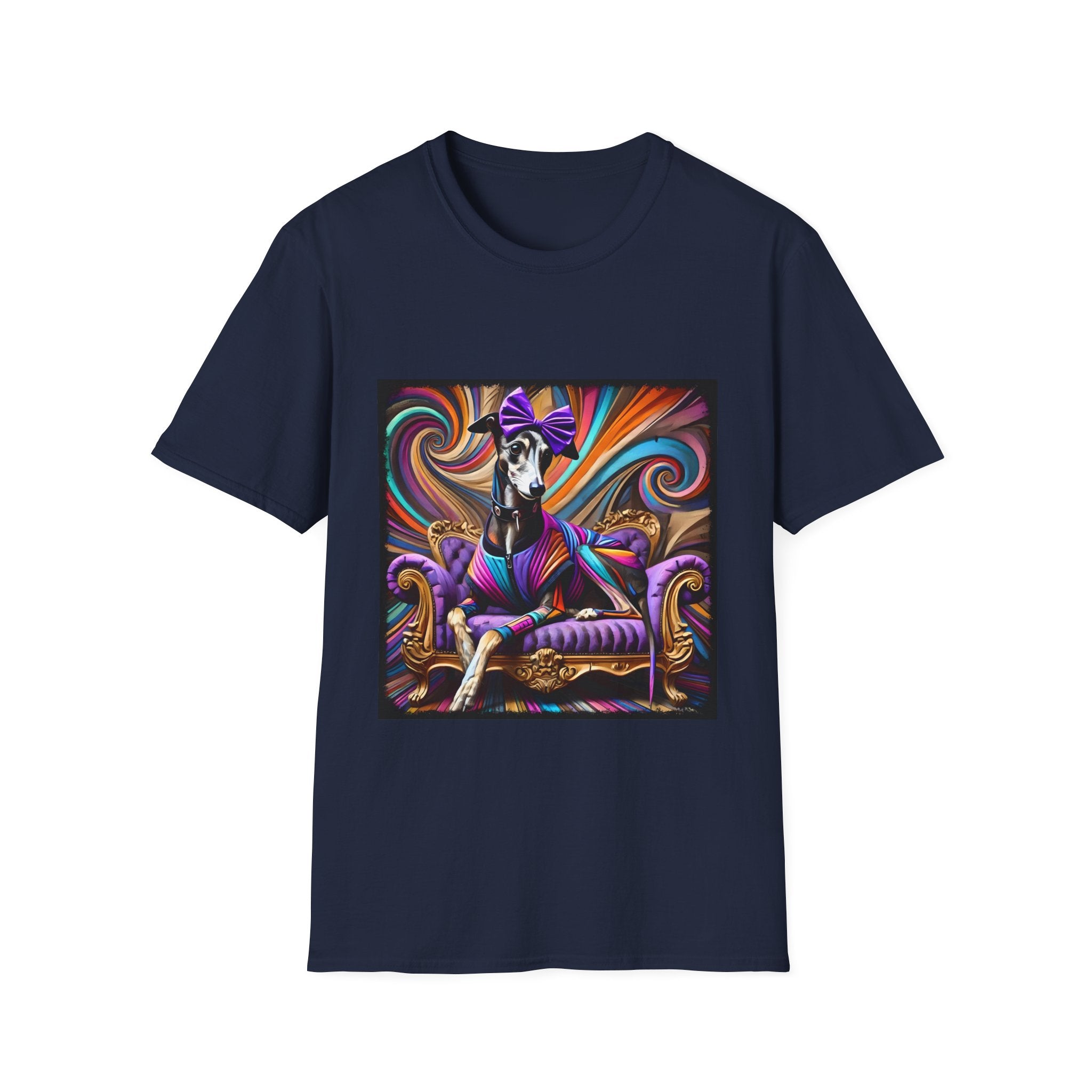 Greyhound Vivid Rocker | Unisex Dog T-Shirt