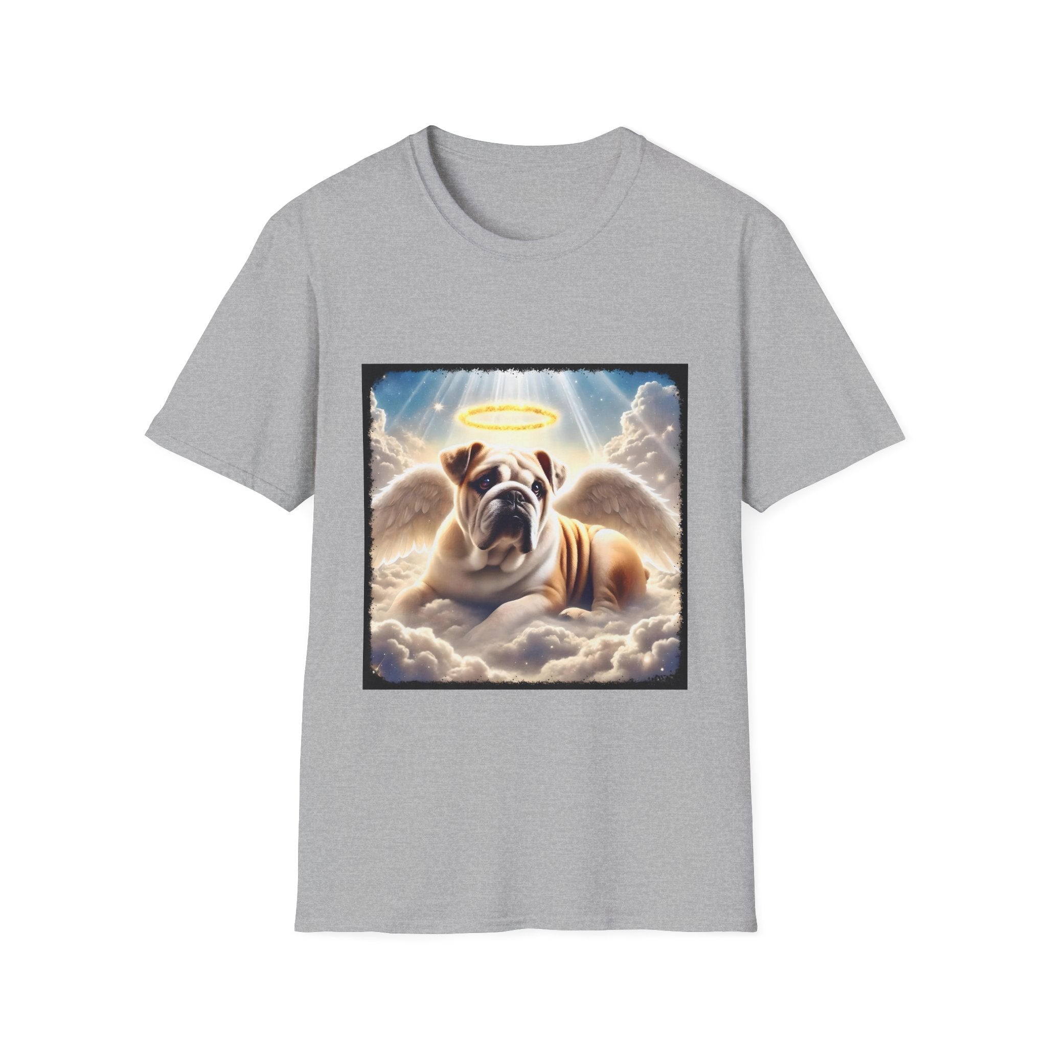 Bulldog Heavenly Angel | Unisex Dog T-Shirt