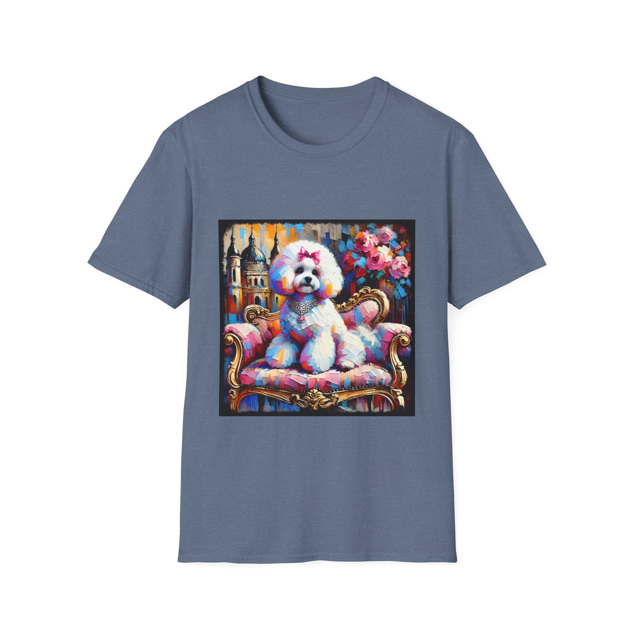 Bichon Frise diamond Princess Classic | Unisex Dog T-Shirt