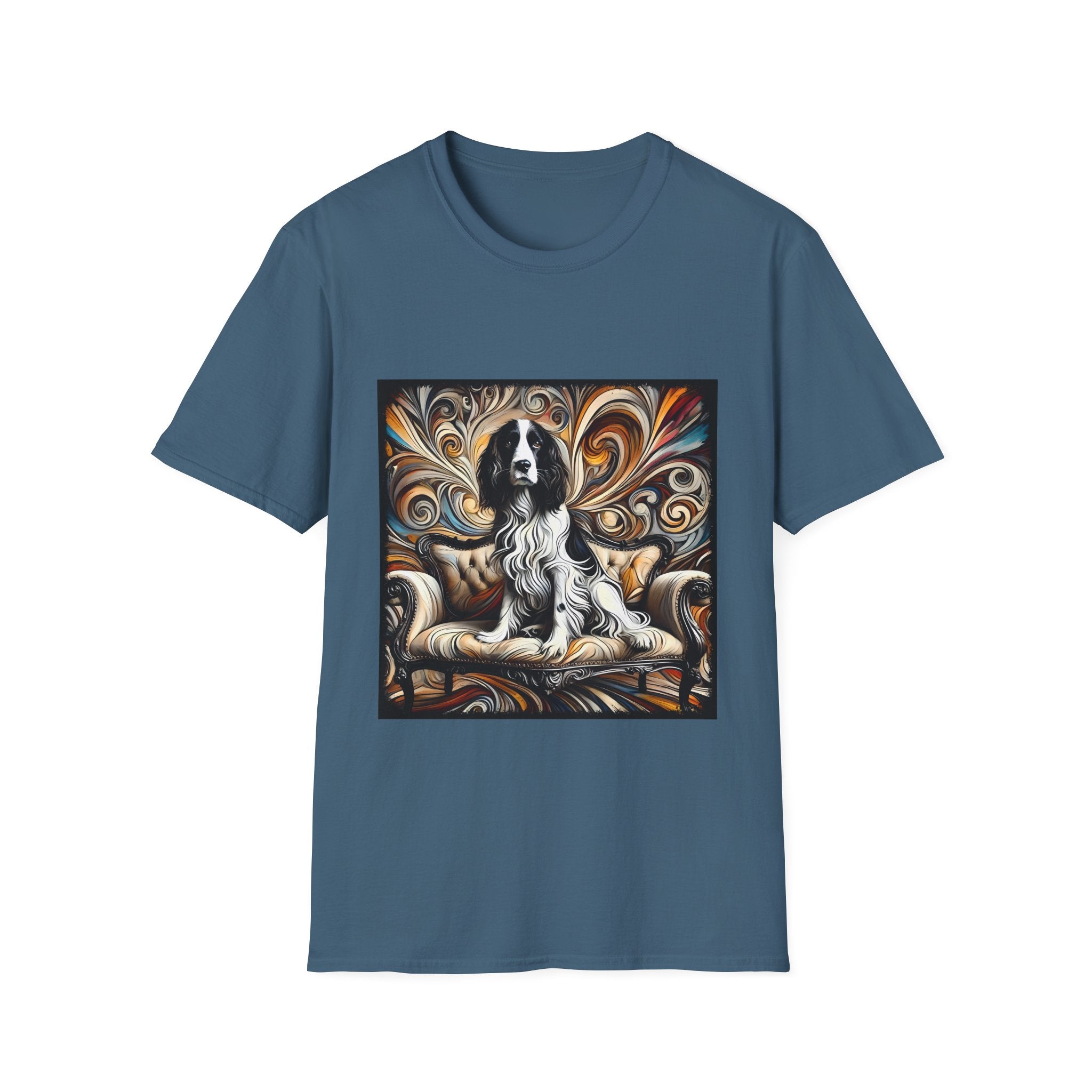 English Springer Spaniel Warm Swirl | Unisex Dog T-Shirt