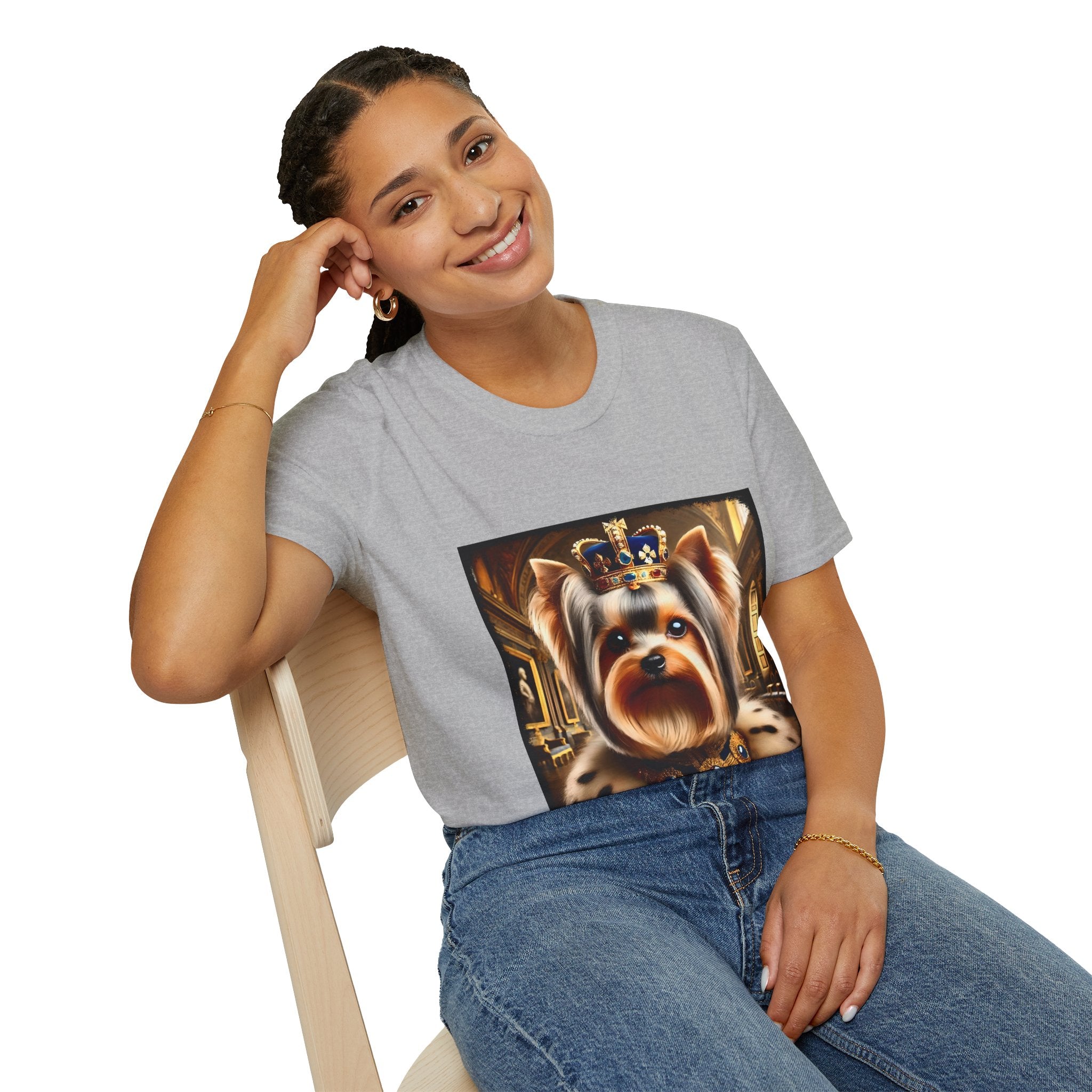 Yorkshire Terrier Royal Drip | Unisex Dog T-Shirt