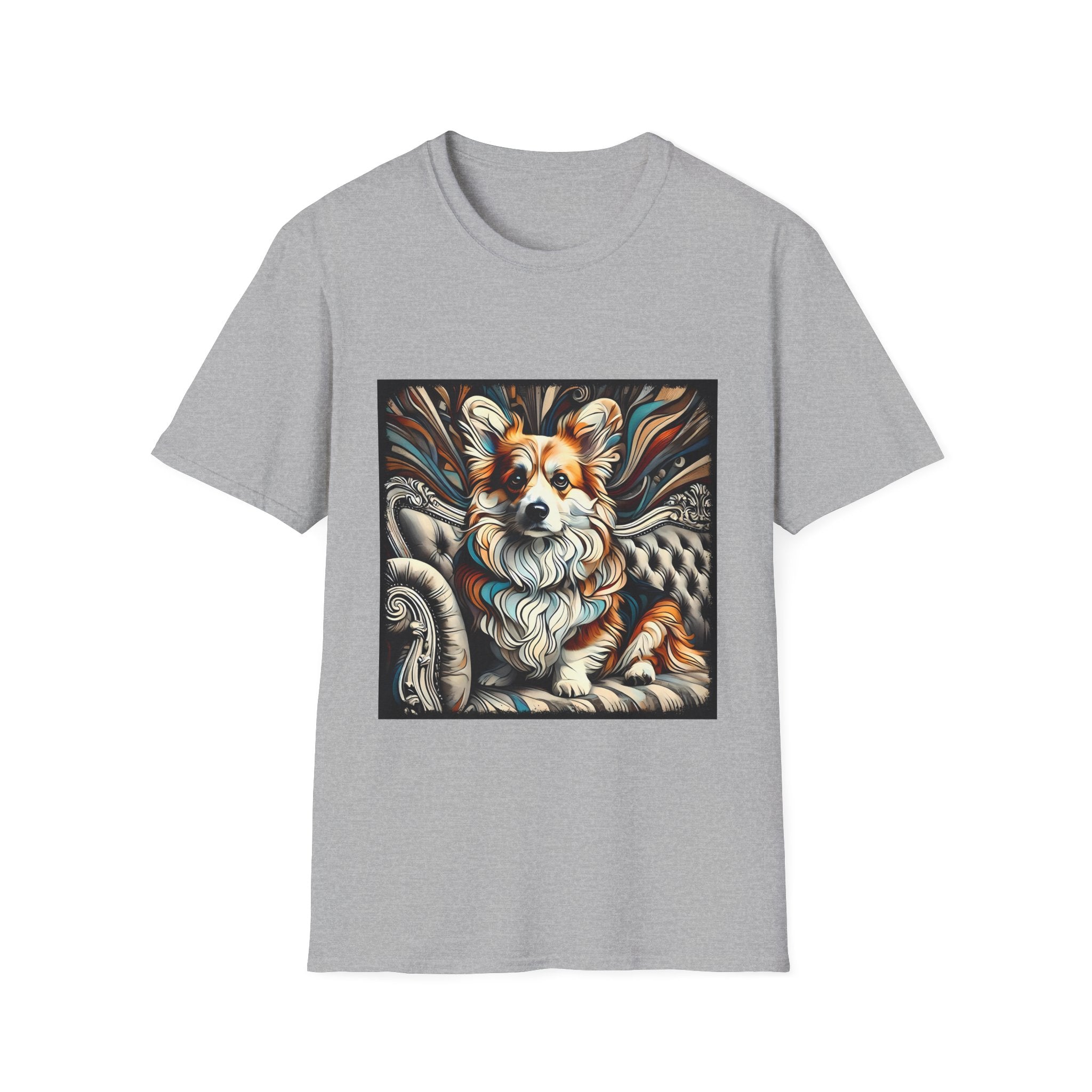 Pembroke Welsh Corgi Earthy Swirl | Unisex Dog T-Shirt