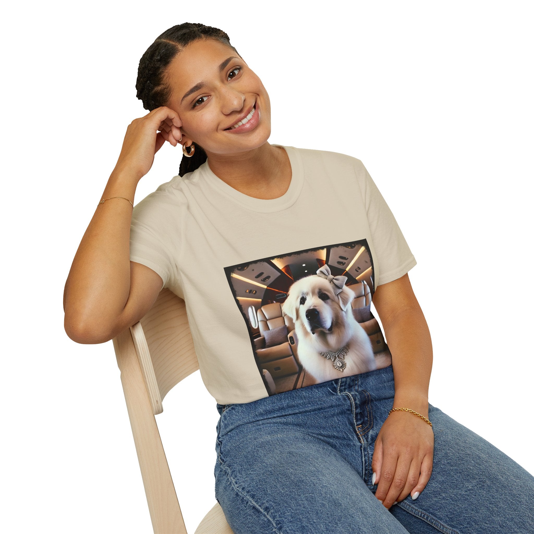 Great Pyrenees Jet Setter | Unisex Dog T-Shirt