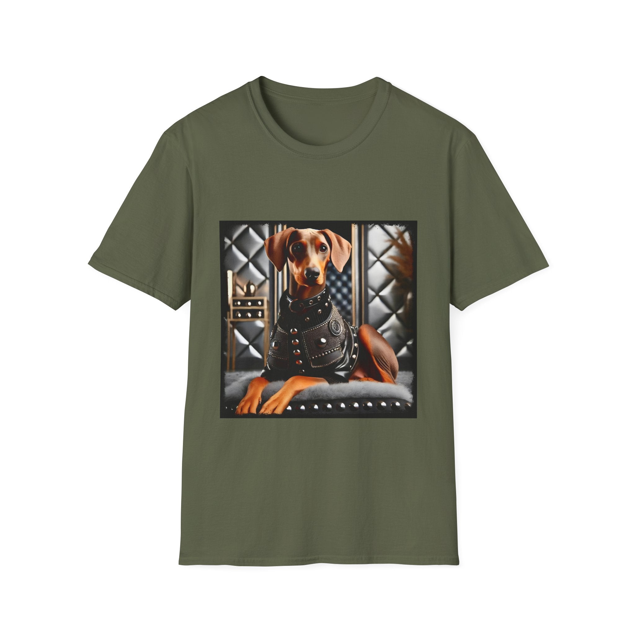 Doberman Pinscher Rock Rich | Unisex Dog T-Shirt