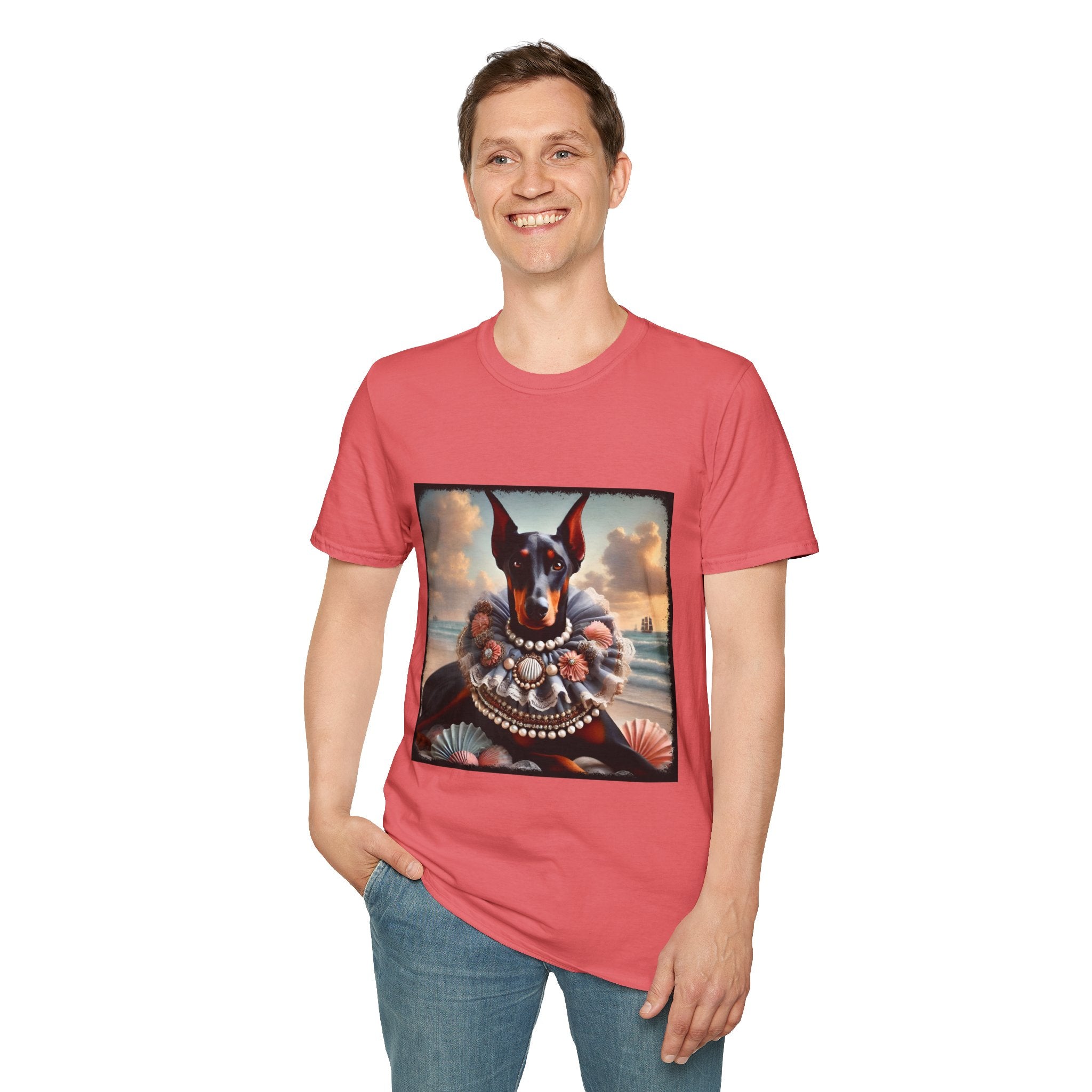 Doberman Pinscher Beach Dream | Unisex Dog T-Shirt