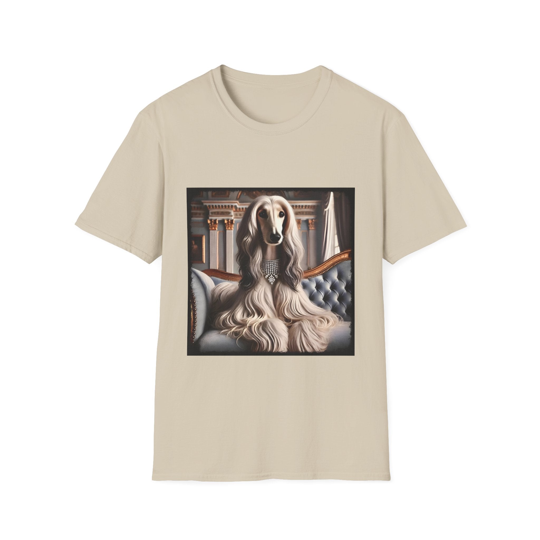 Afghan Hound Status Sniffer | Unisex Dog T-Shirt
