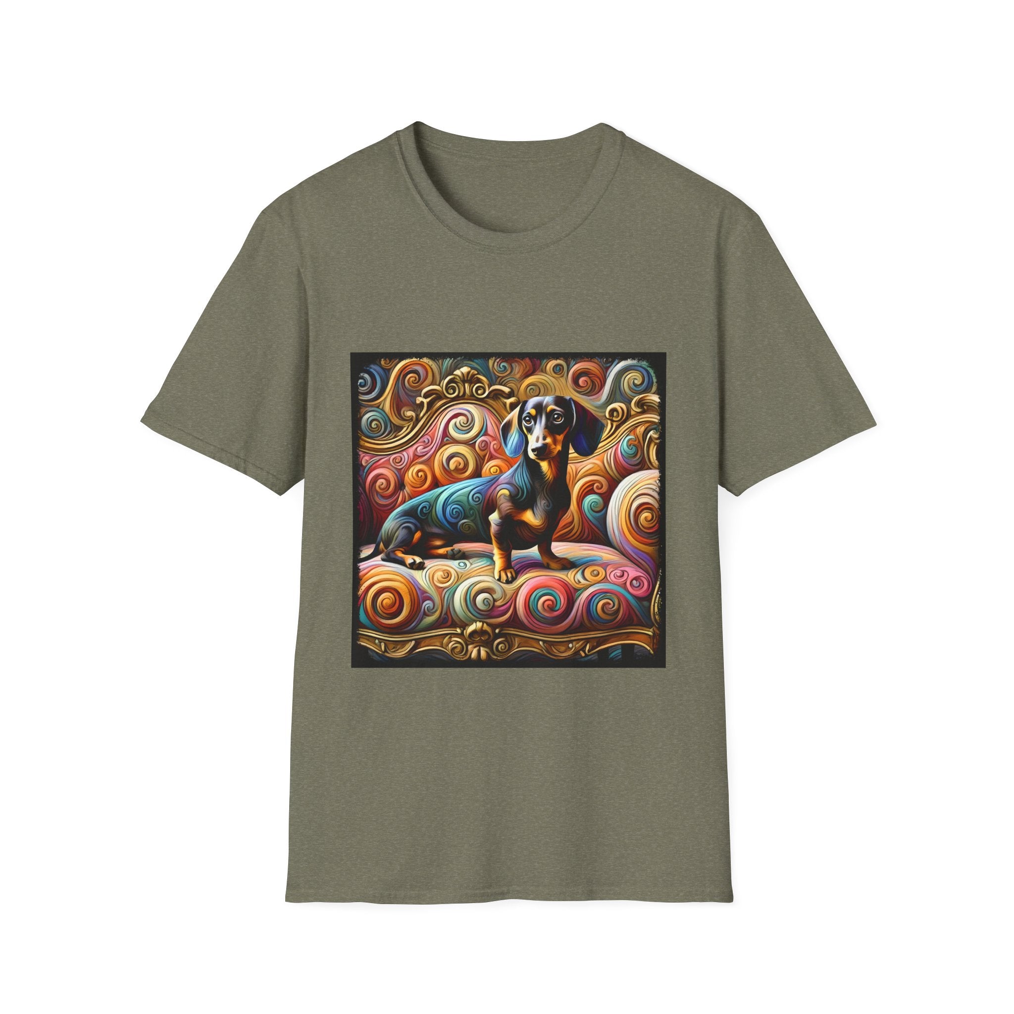 Dachshund Multi Swirl | Unisex Dog T-Shirt
