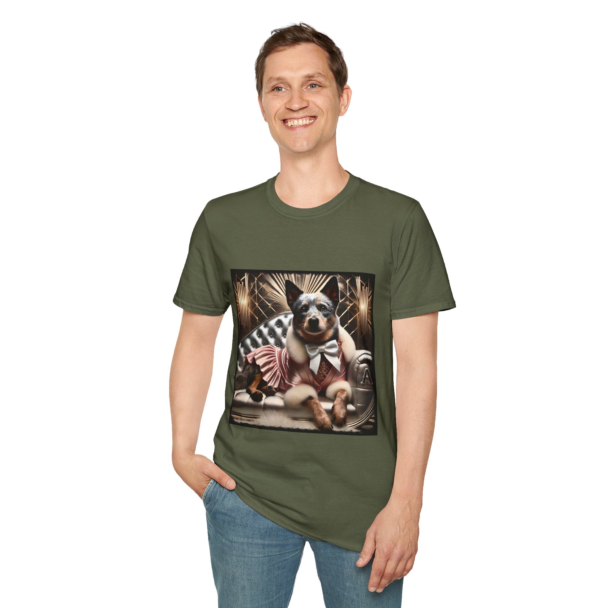 Australian Cattle Dog Silk Diva | Unisex Dog T-Shirt