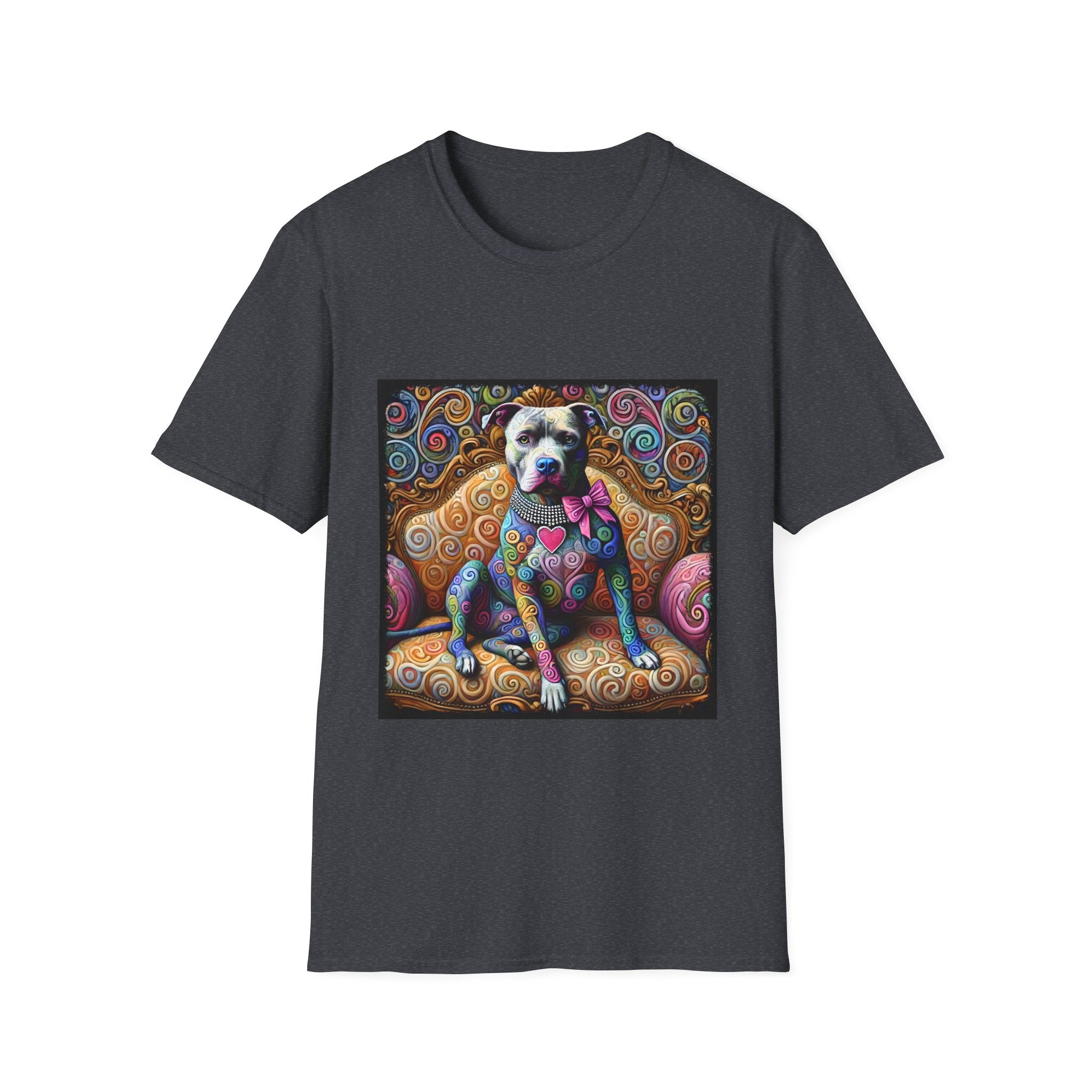 American Pit Bull Terrier Love Swirl | Unisex Dog T-Shirt