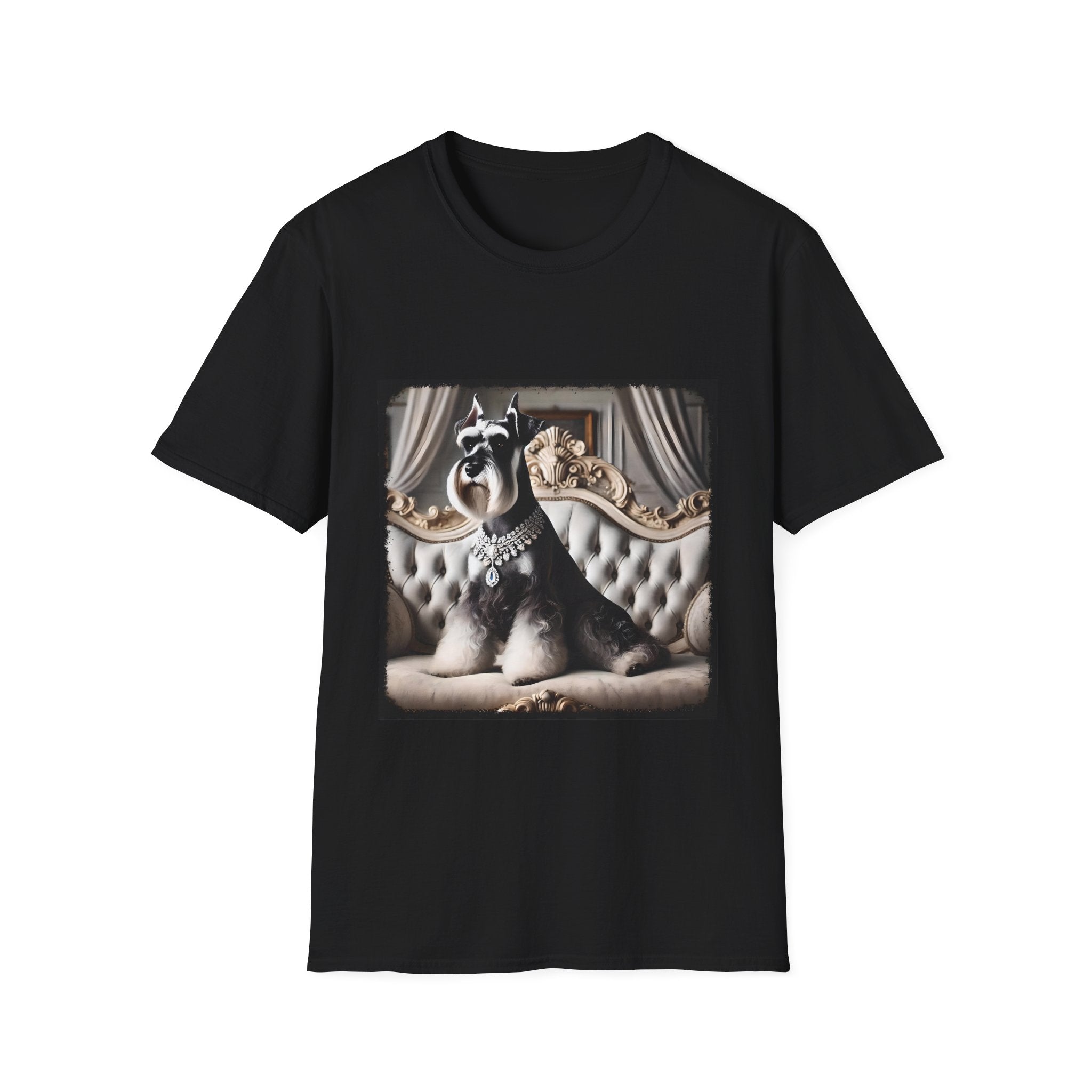 Schnauzer Diamond Diva | Unisex Dog T-Shirt