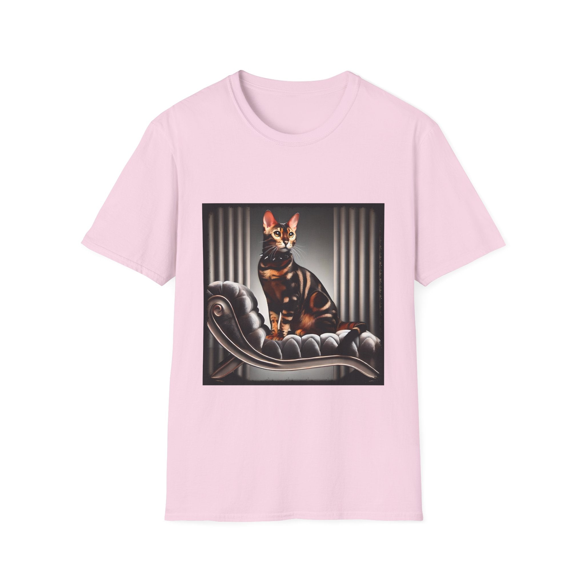 Bengal Cat Spiked Seductress | Unisex Cat T-Shirt