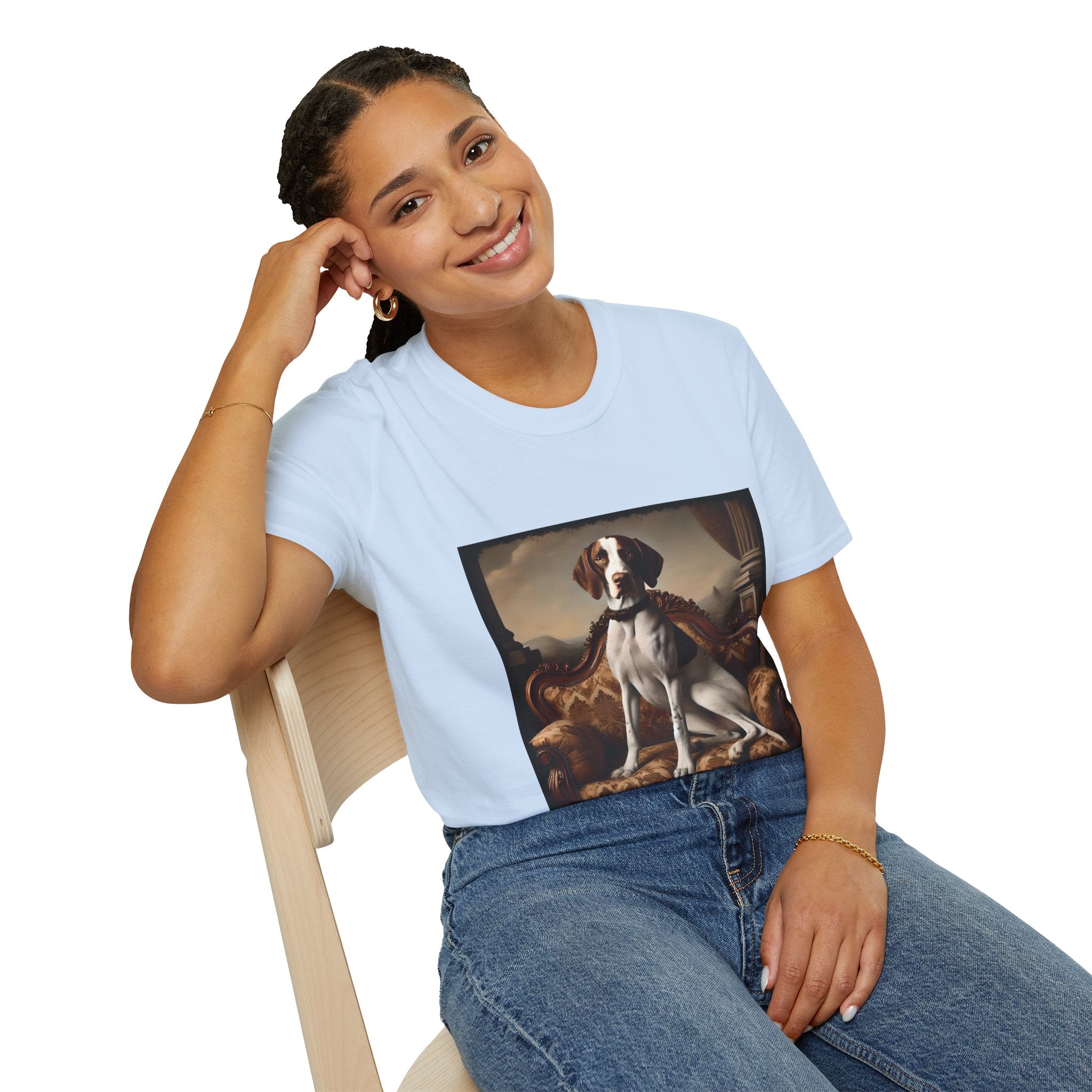 German Shorthaired Pointer Dashing Duke | Unisex Dog T-Shirt