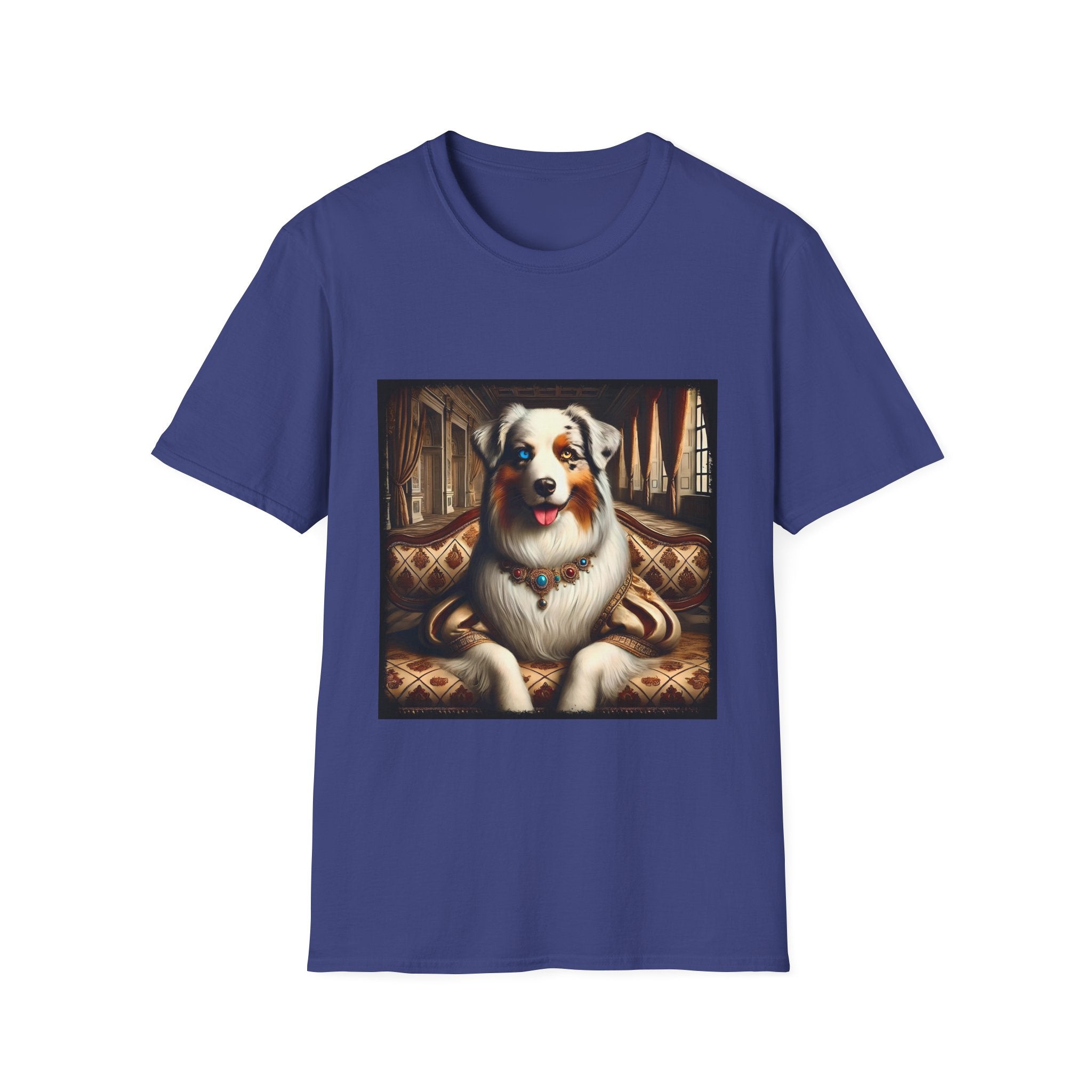 Australian Shepherd Poised Princess | Unisex Dog T-Shirt
