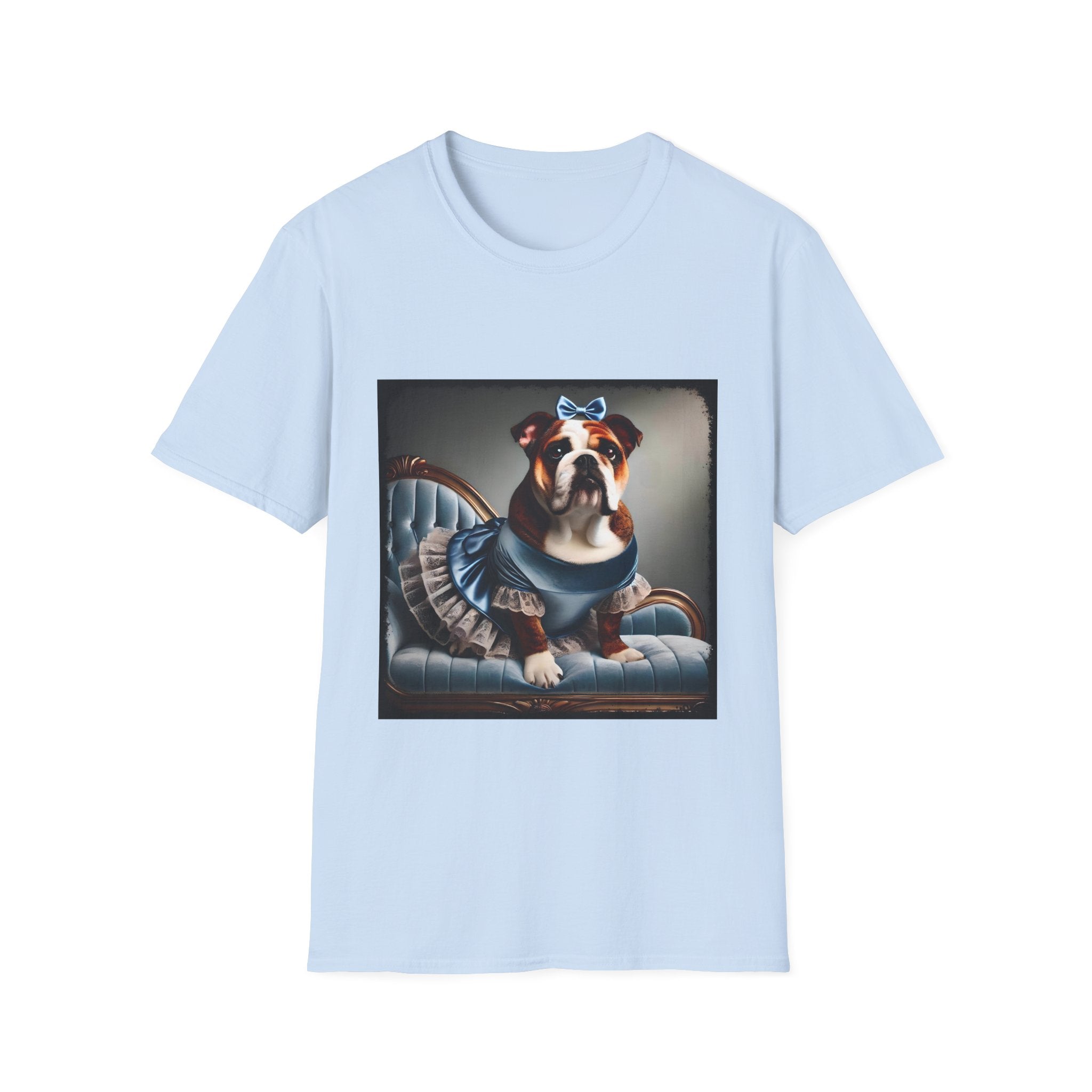 Bulldog Velvet Vixen | Unisex Dog T-Shirt