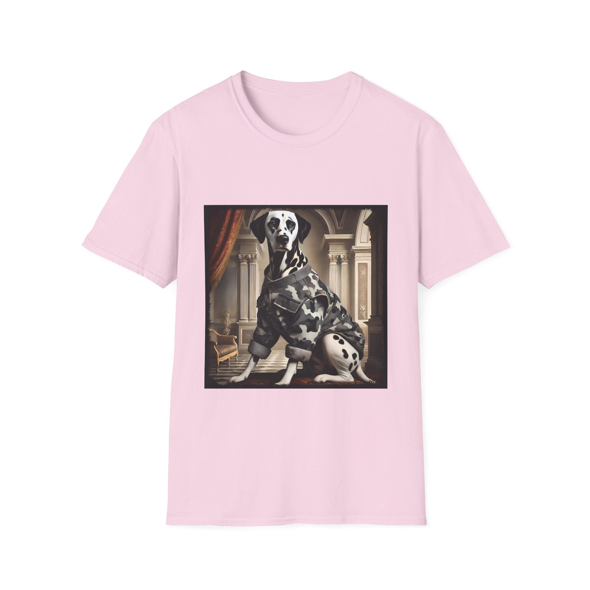 Dalmatian Camo Cutie | Unisex Dog T-Shirt