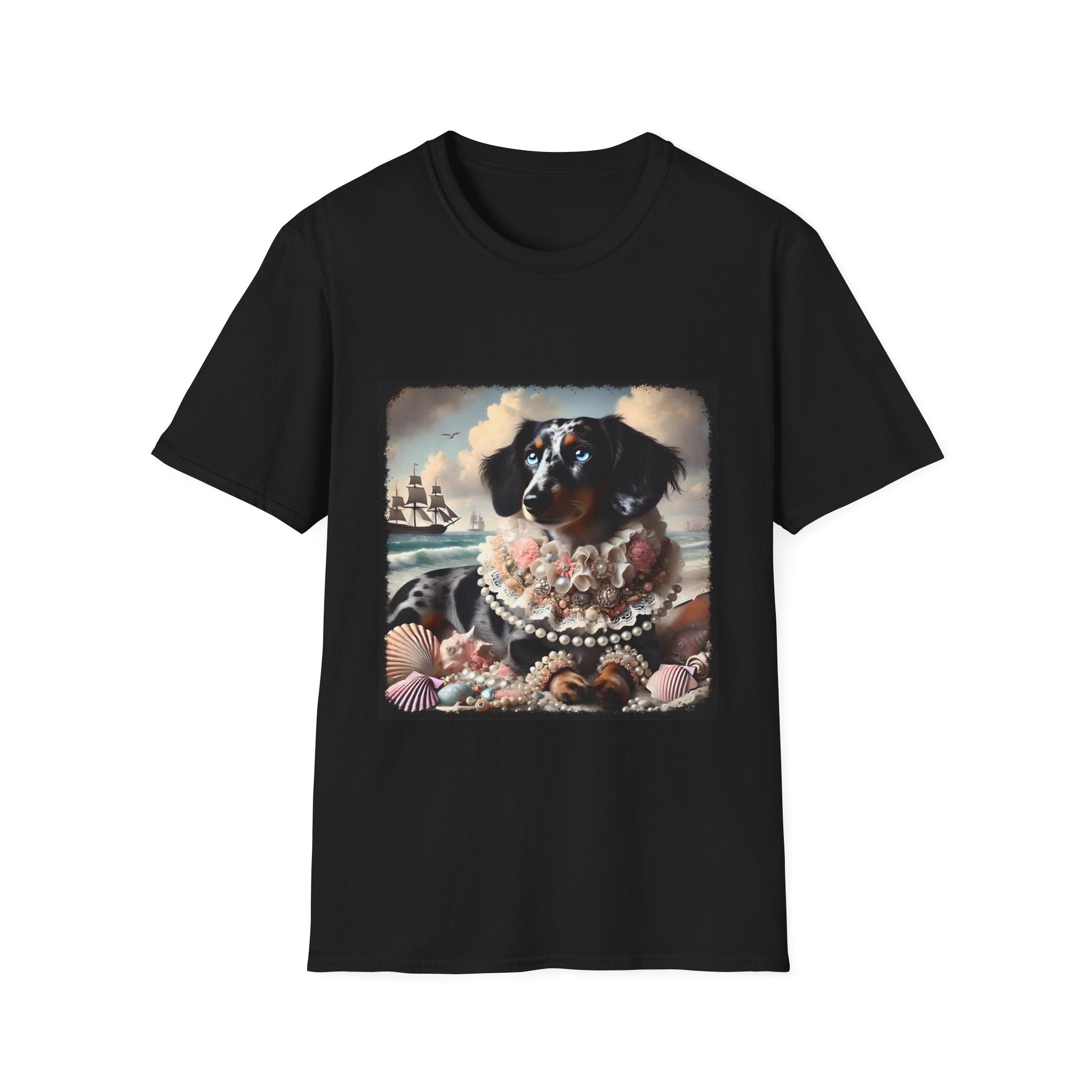 Dachshund Beach Beauty | Unisex Dog T-Shirt