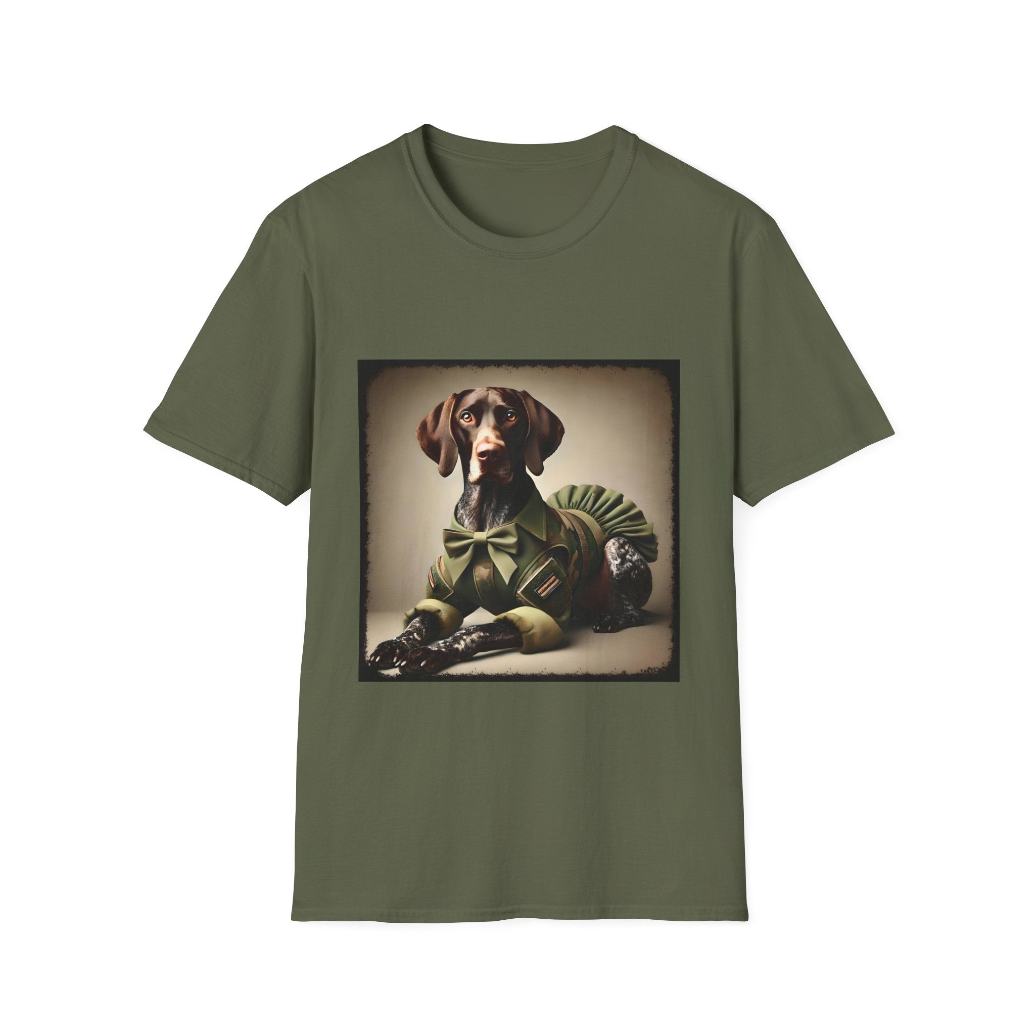German Shorthaired Pointer Camo Princess | Unisex Dog T-Shirt