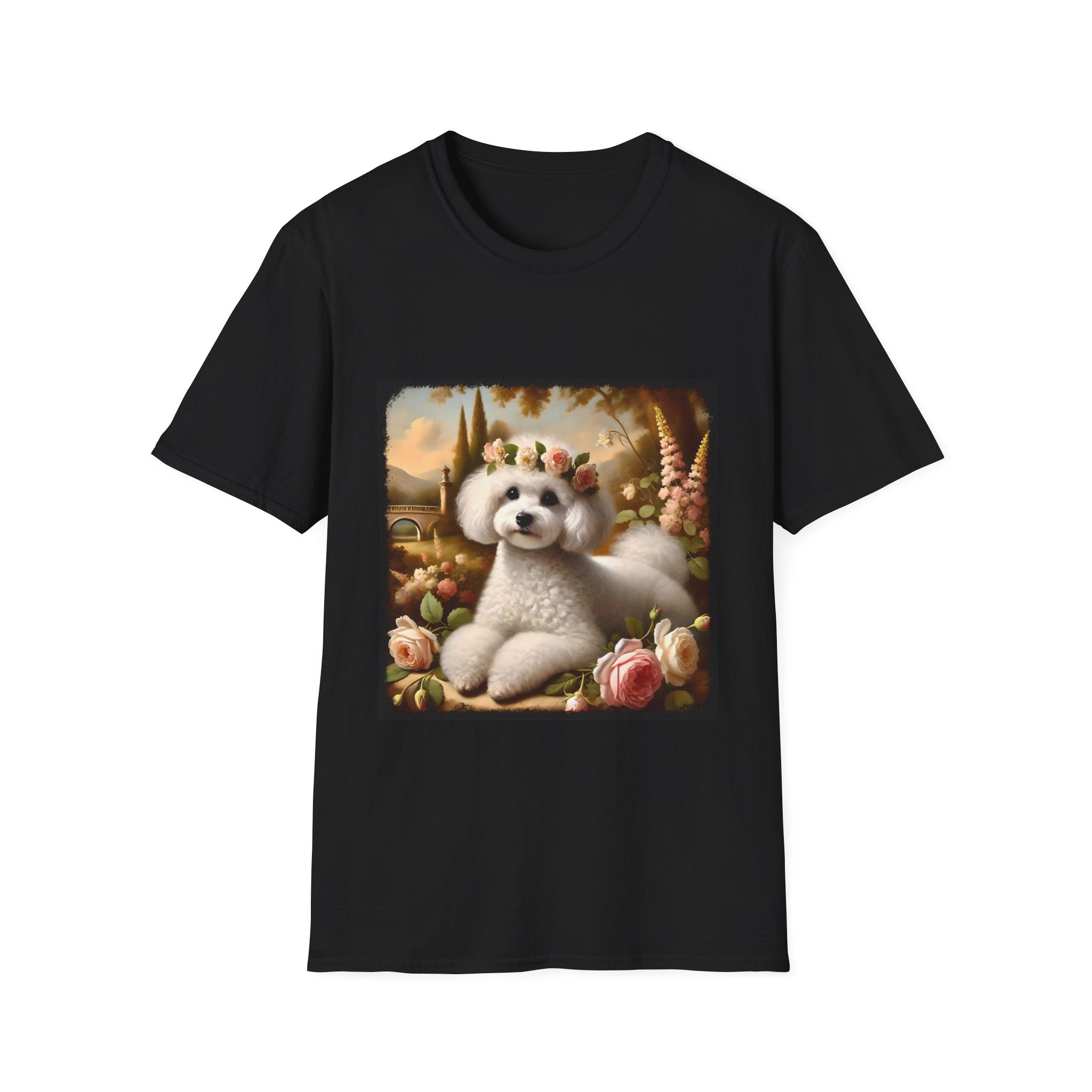 Poodle Botanical Beauty | Unisex Dog T-Shirt